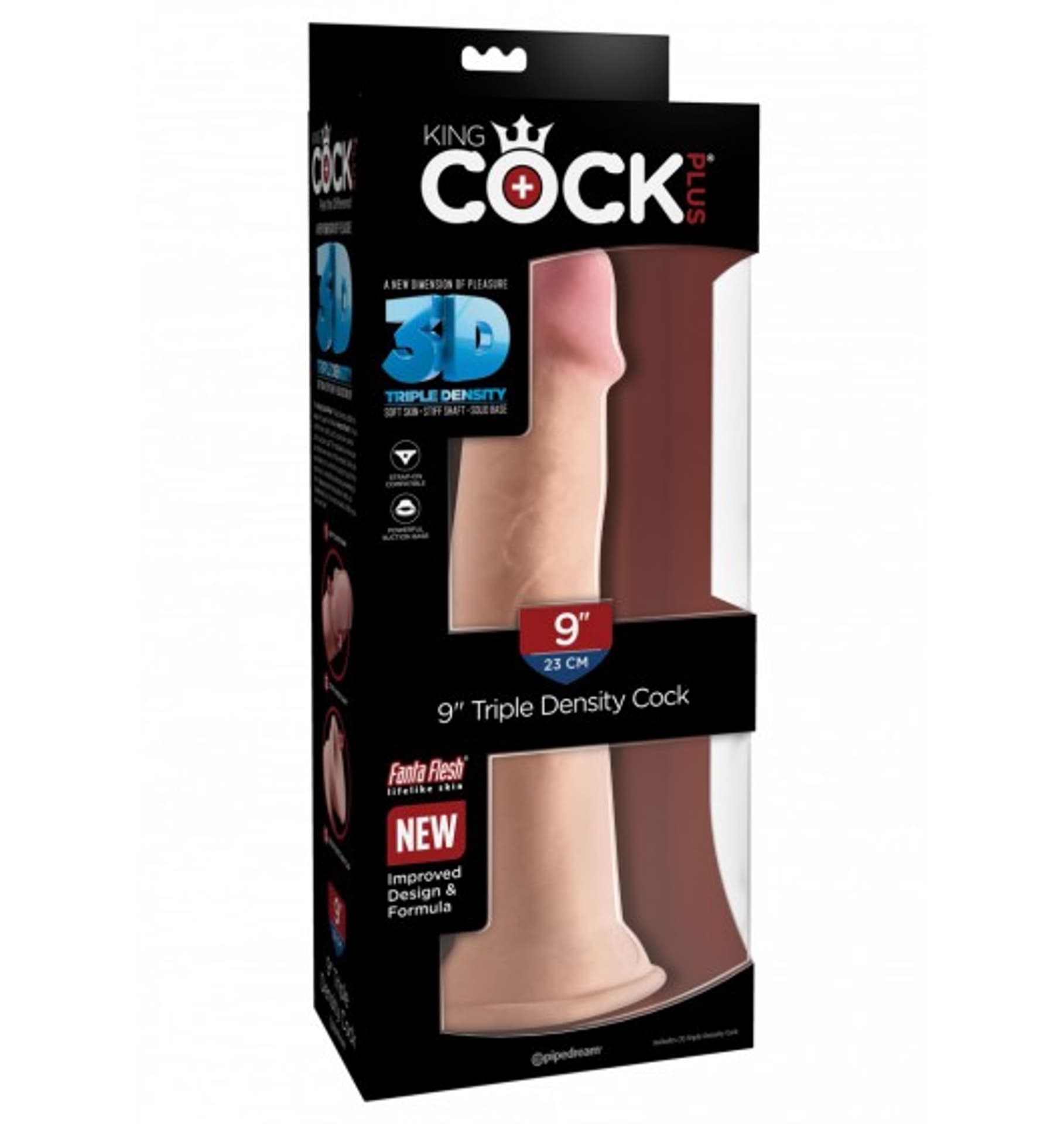 

King Cock Plus 9" Triple Density Cock