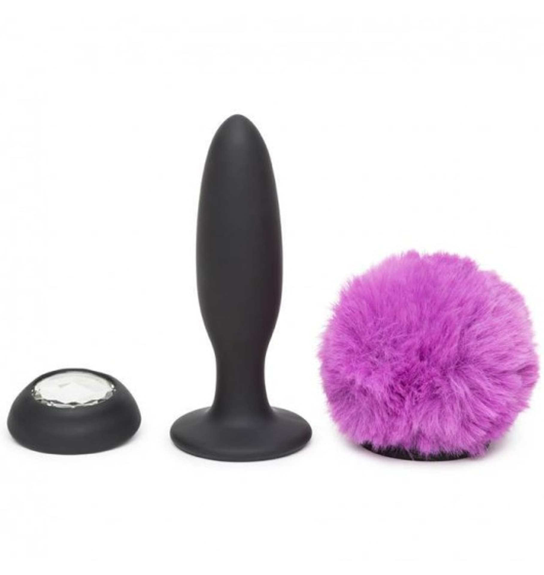 

Happy Rabbit Vibrating Butt Plug Black Small