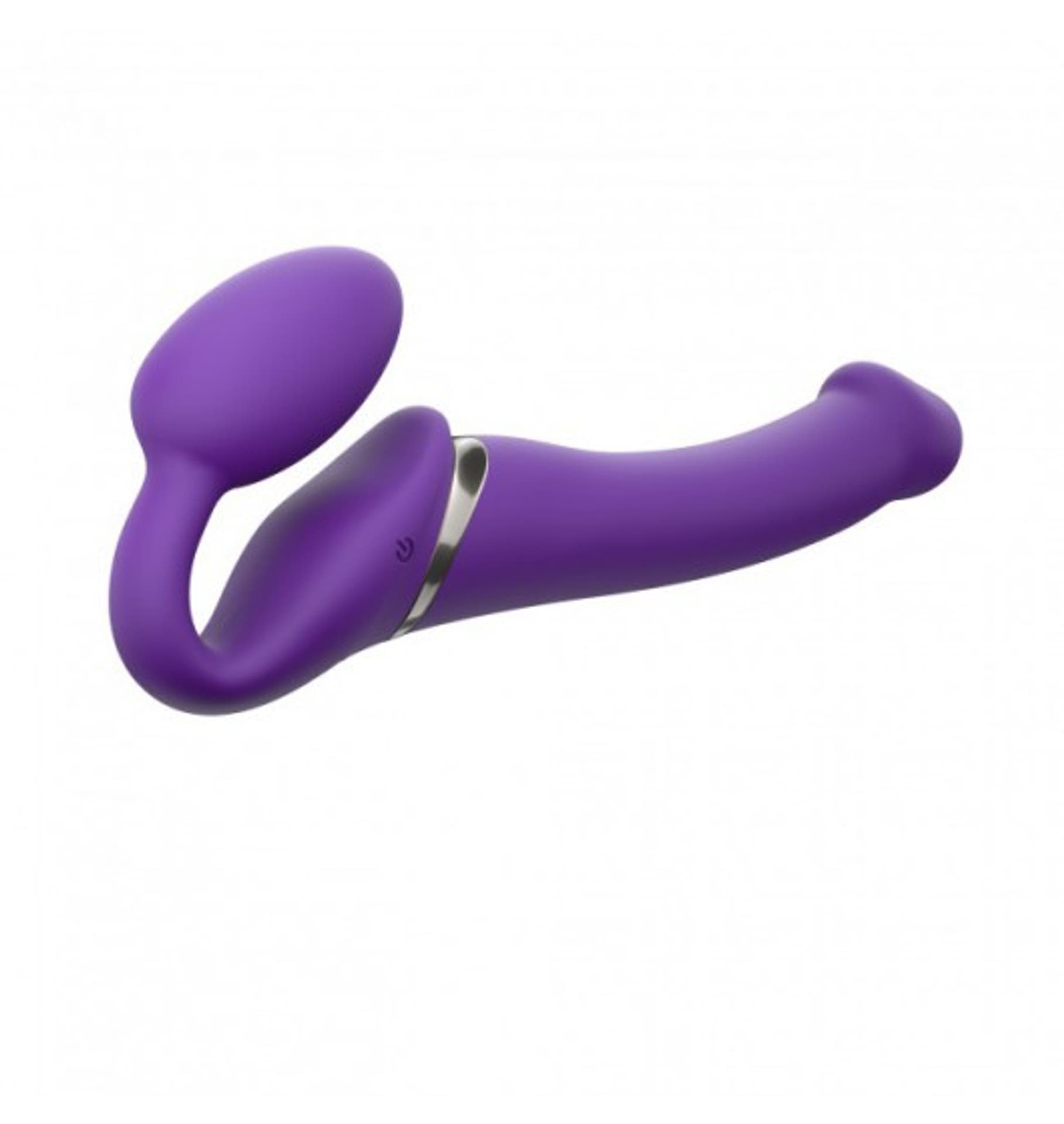 

Vibrating Strap-on Purple M