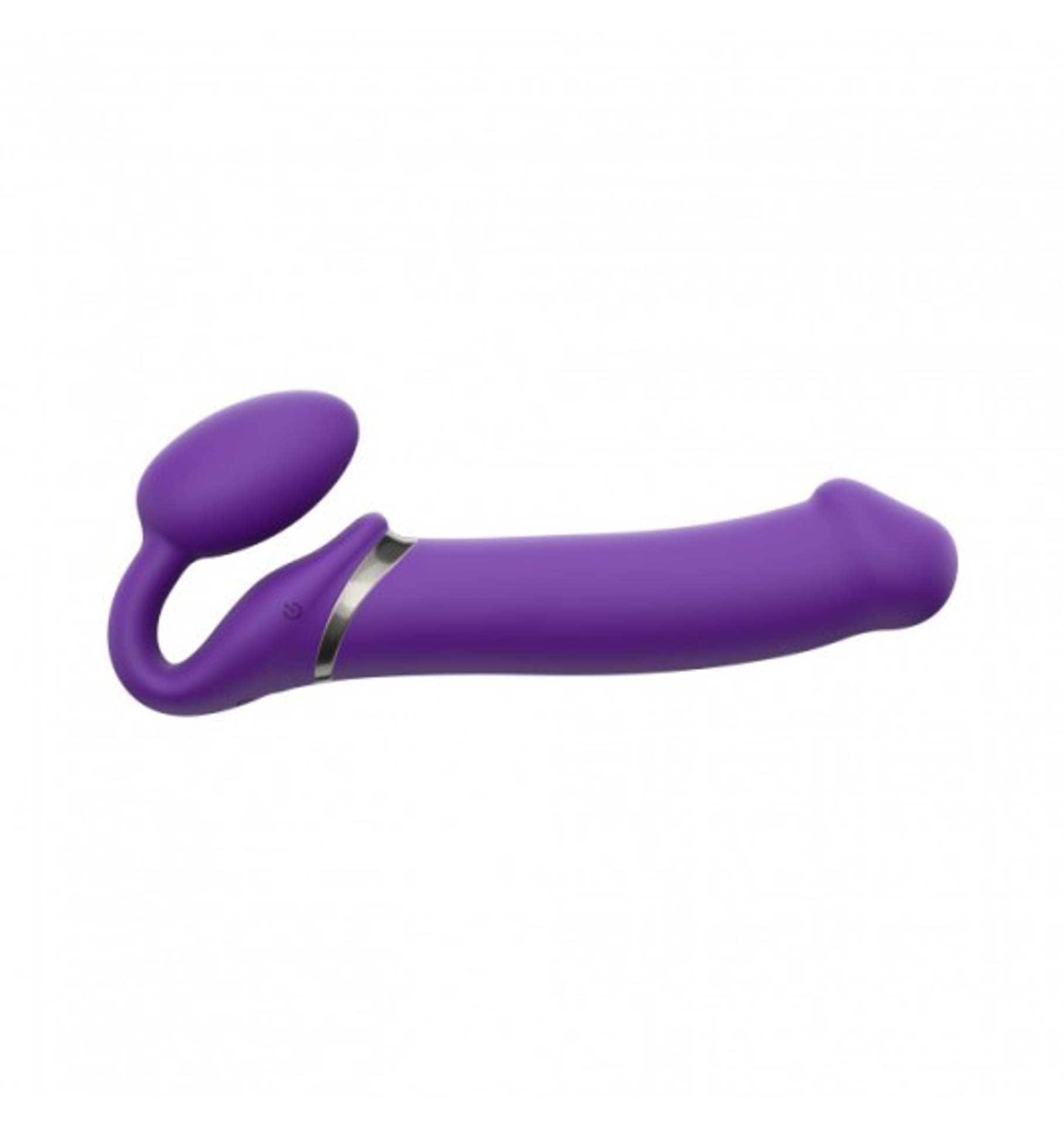 

Vibrating Strap-on Purple XL