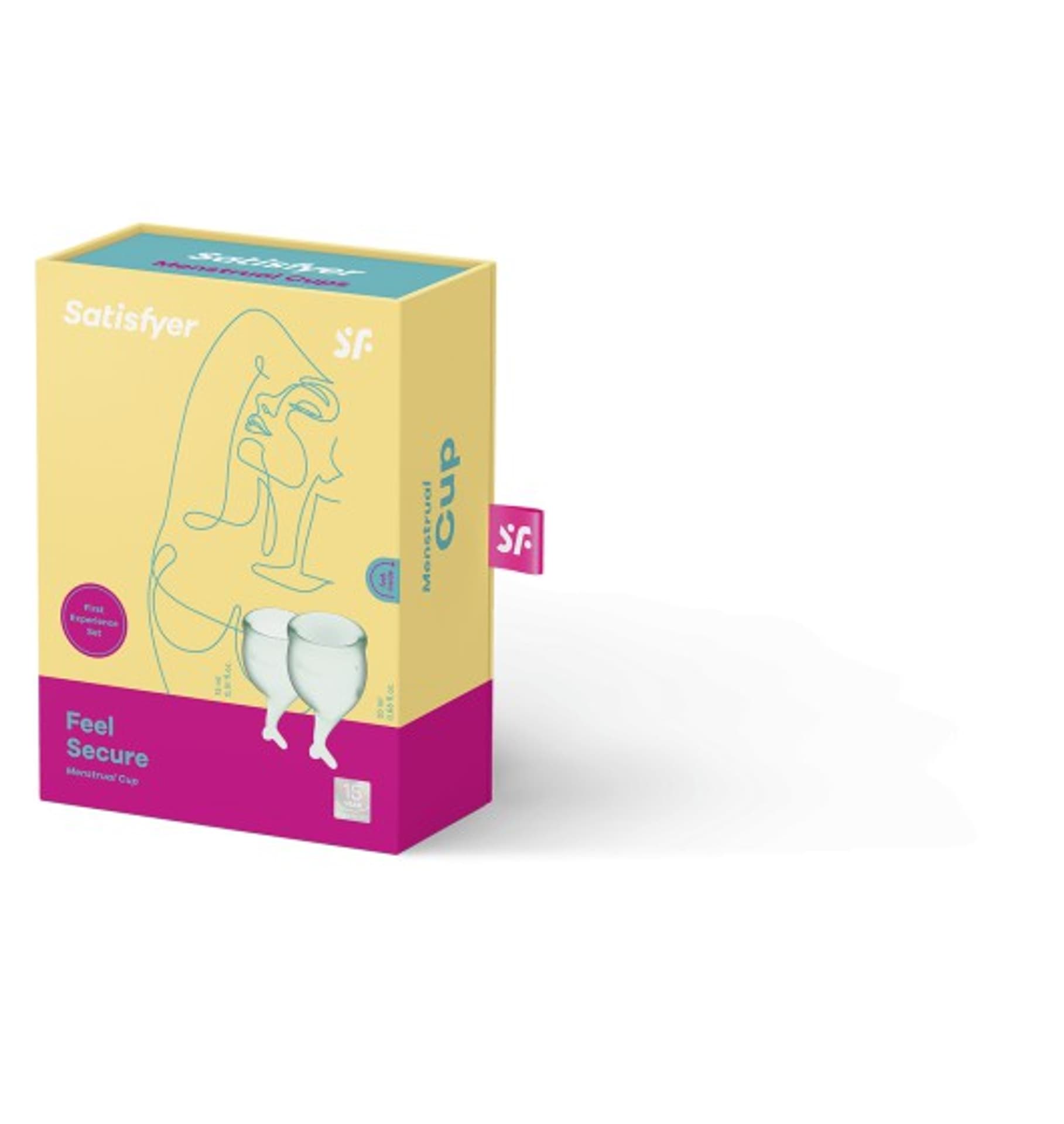

Feel Secure Menstrual Cup Set Light Green