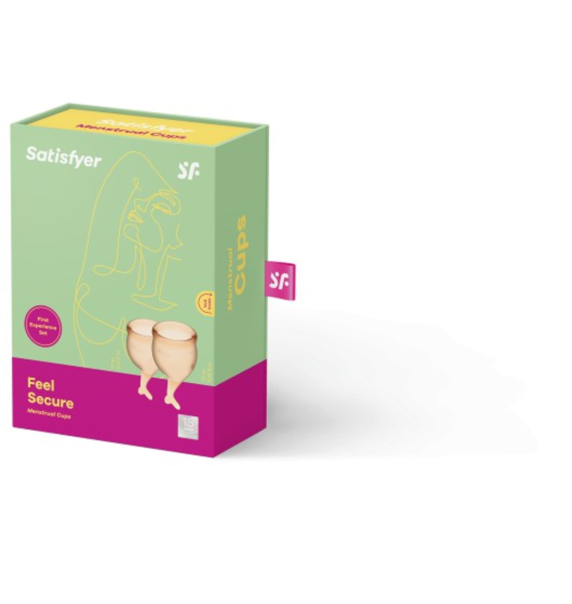 

Feel Secure Menstrual Cup Set Orange