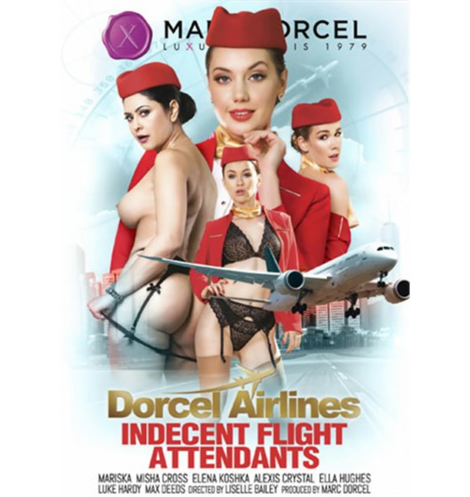 

DVD Dorcel - Dorcel Airlines Indecent Flight Attendants
