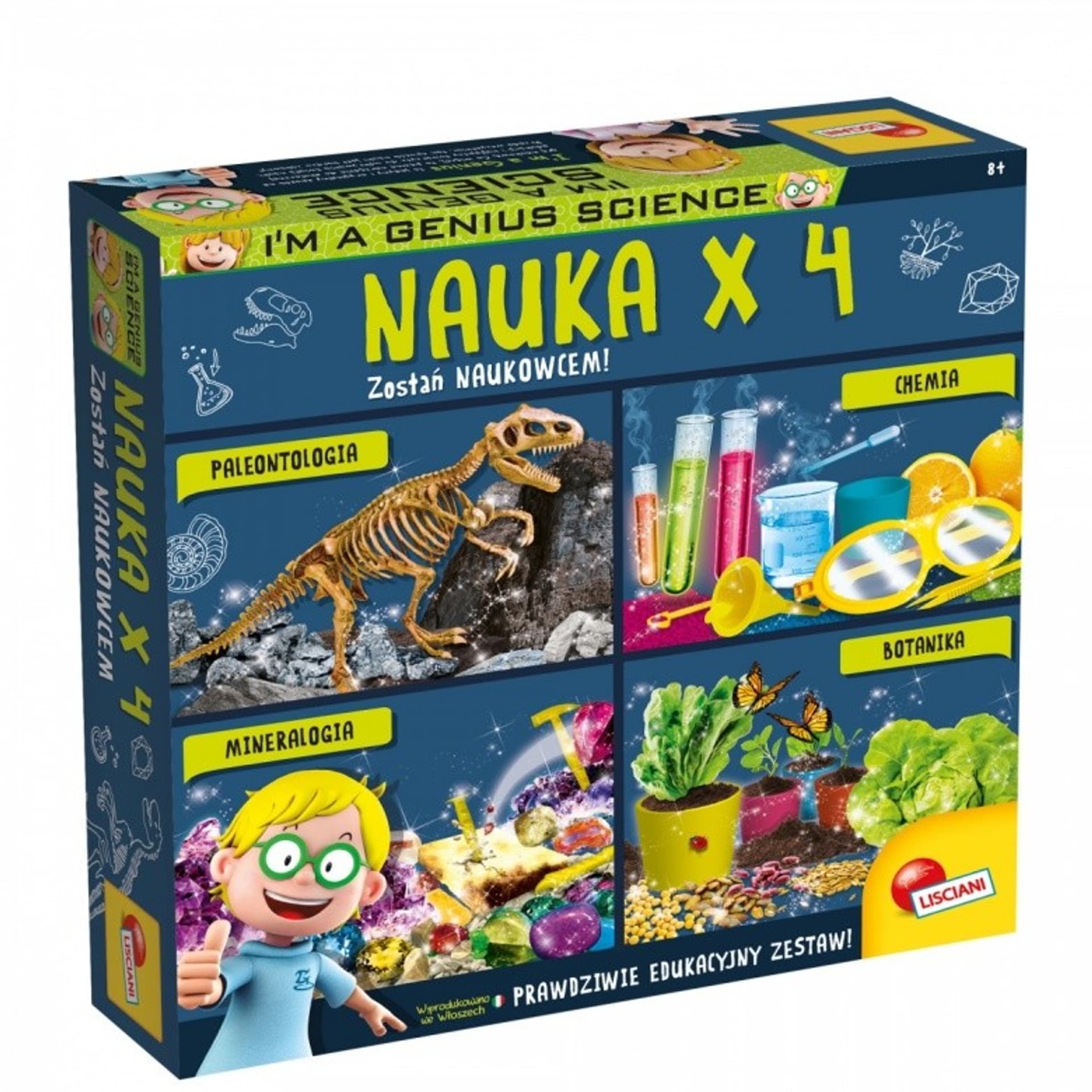 

Zestaw naukowy I'M A Genius Nauka x 4