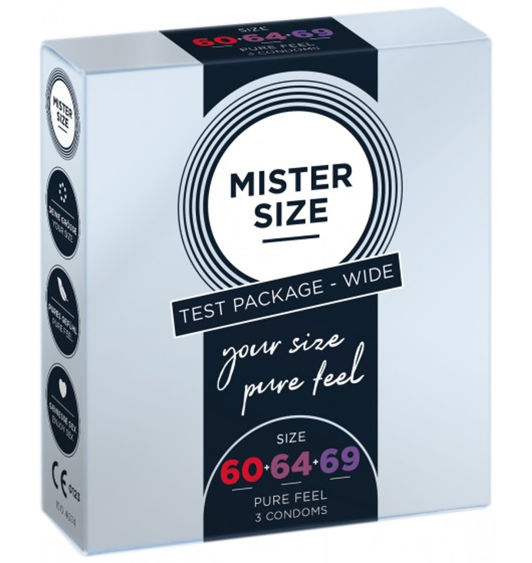 

Mister.Size Testbox 60-64-69 3 Condoms