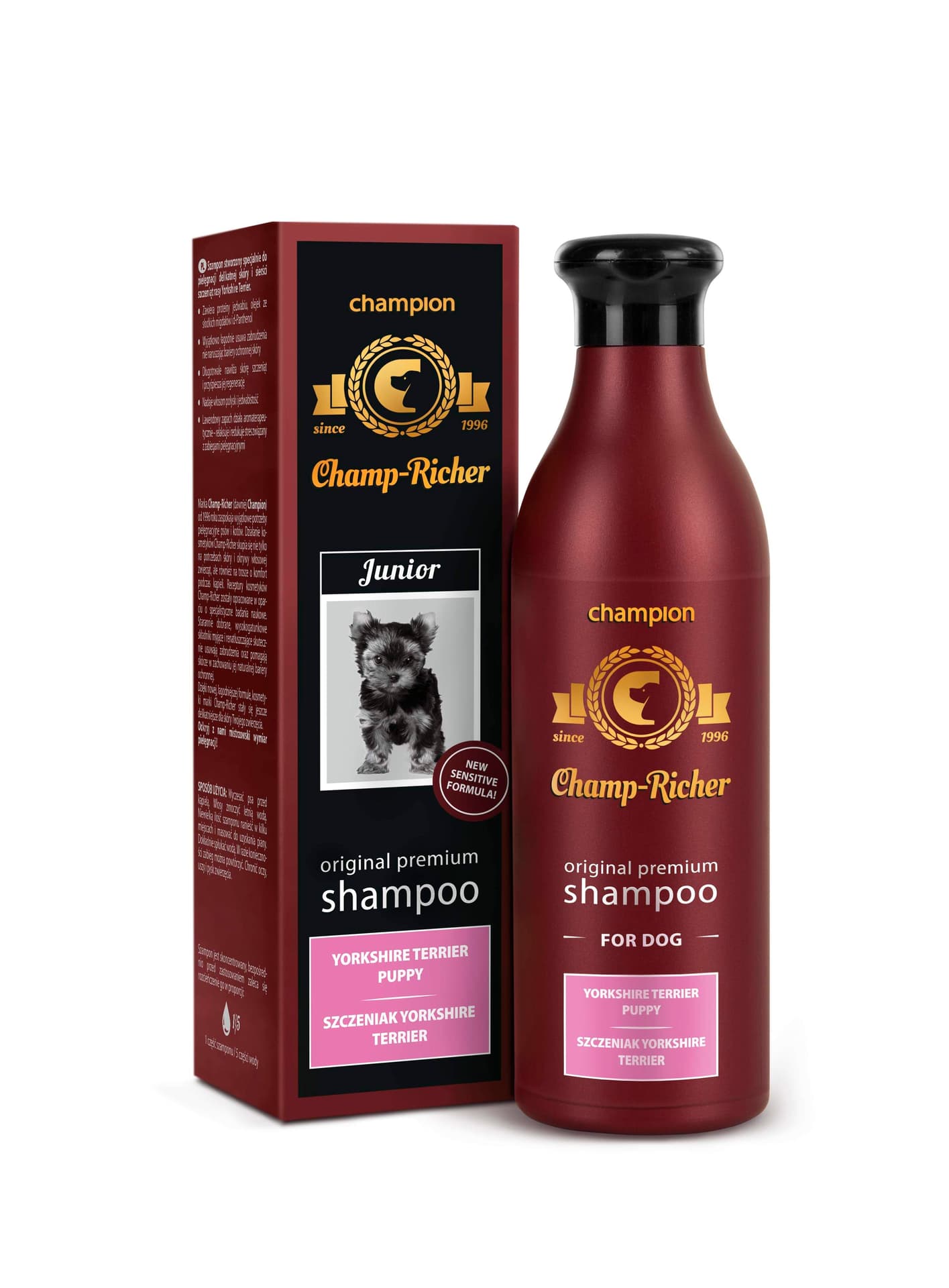 

Champ-Richer Szampon dla szczeniąt rasy york 250ml