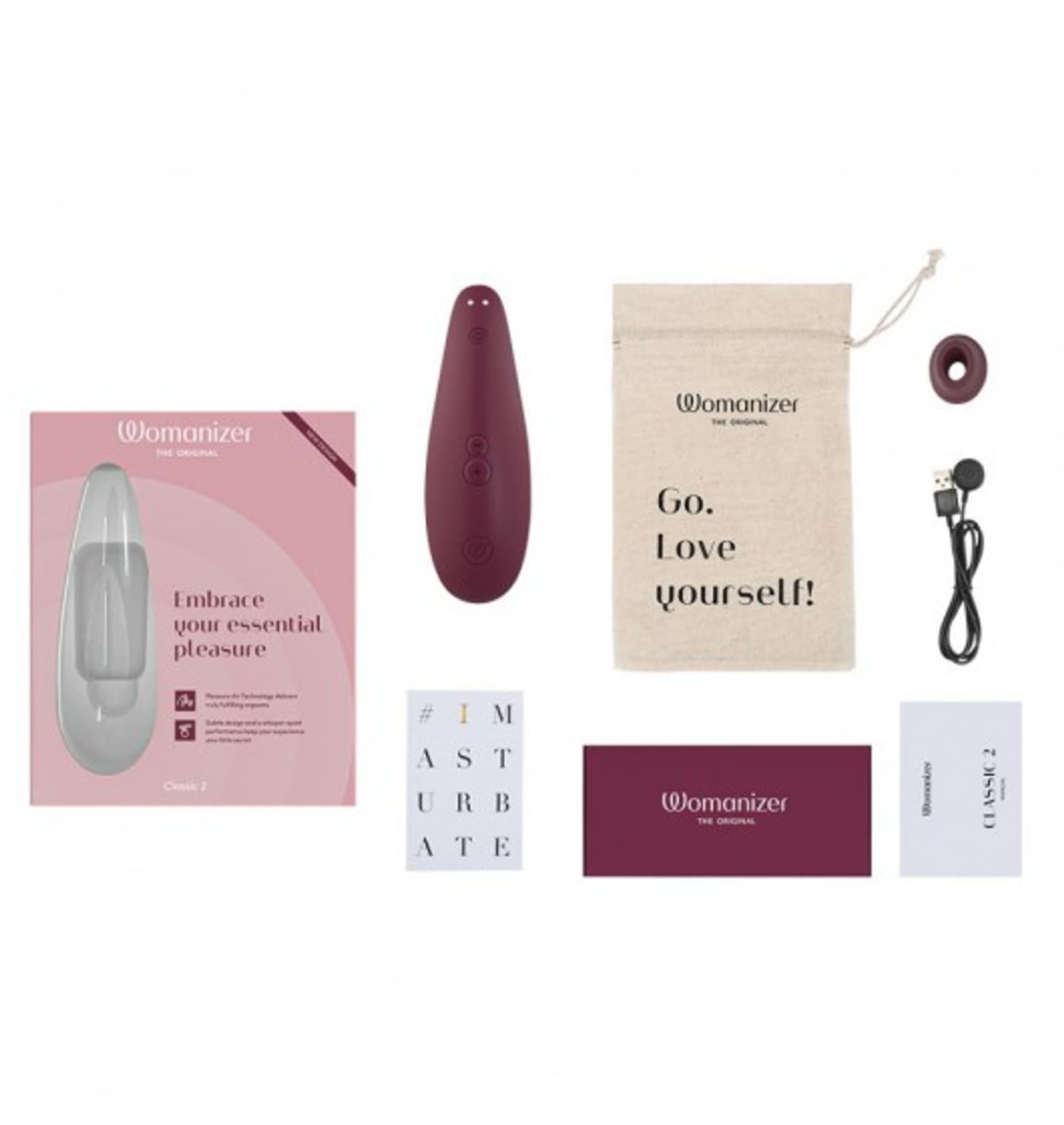 

Womanizer Classic 2 Bordeaux