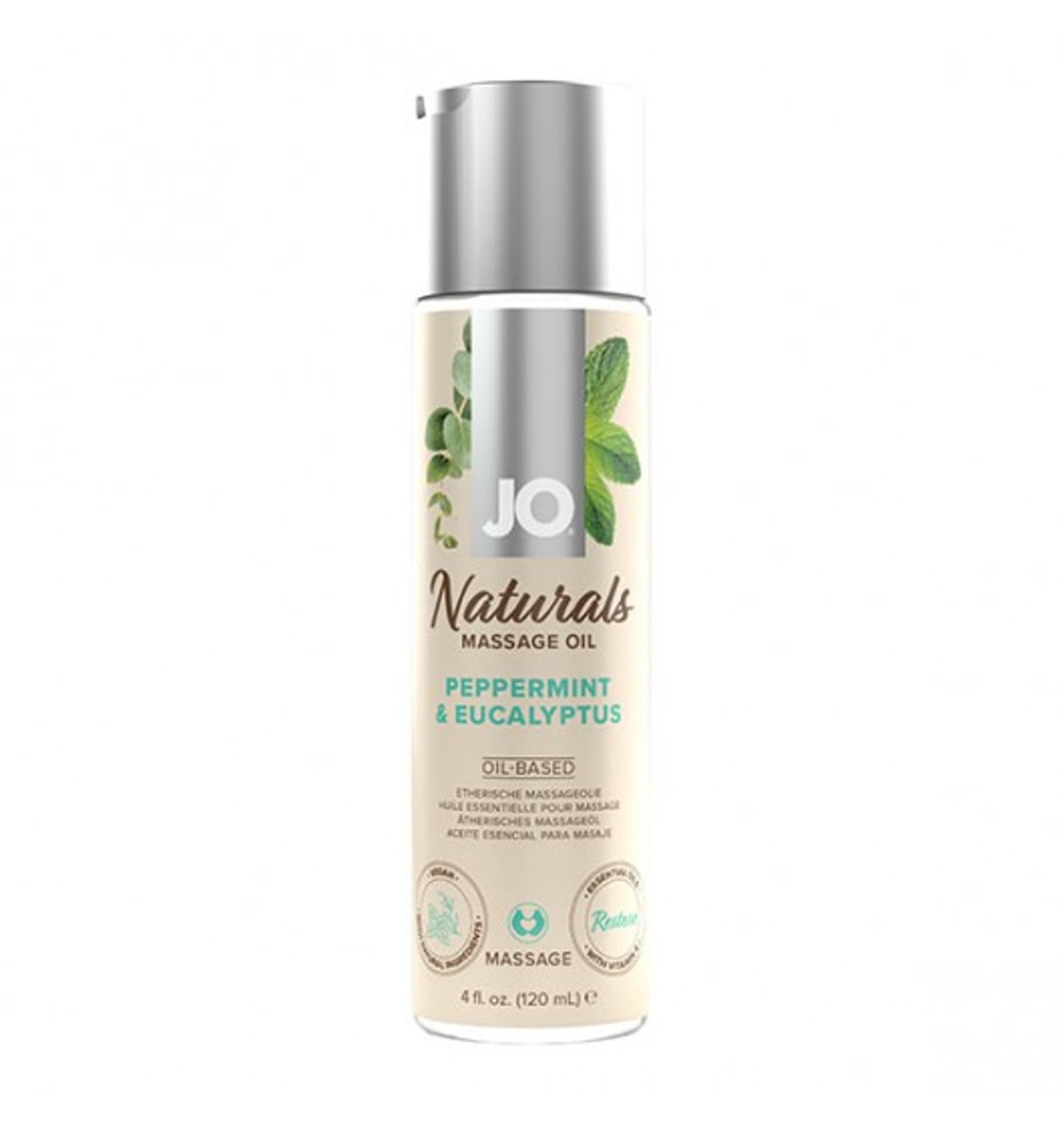 

System JO Naturals Massage Oil Lavender & Tahitian Vanilla 120 ml