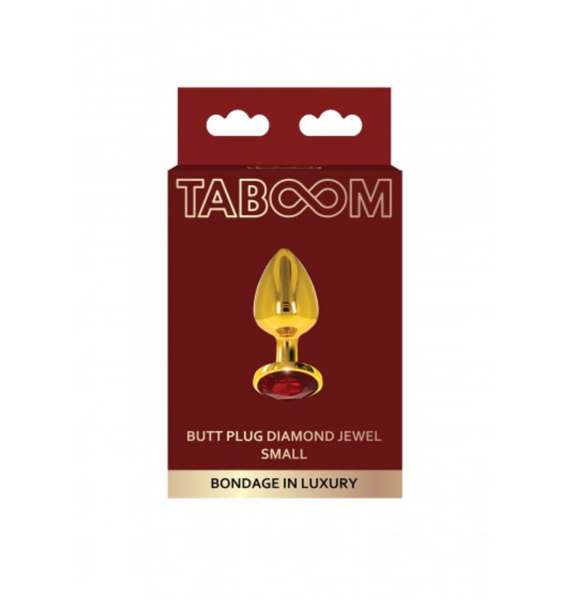 

Taboom Butt Plug With Diamond Jewel Gold S