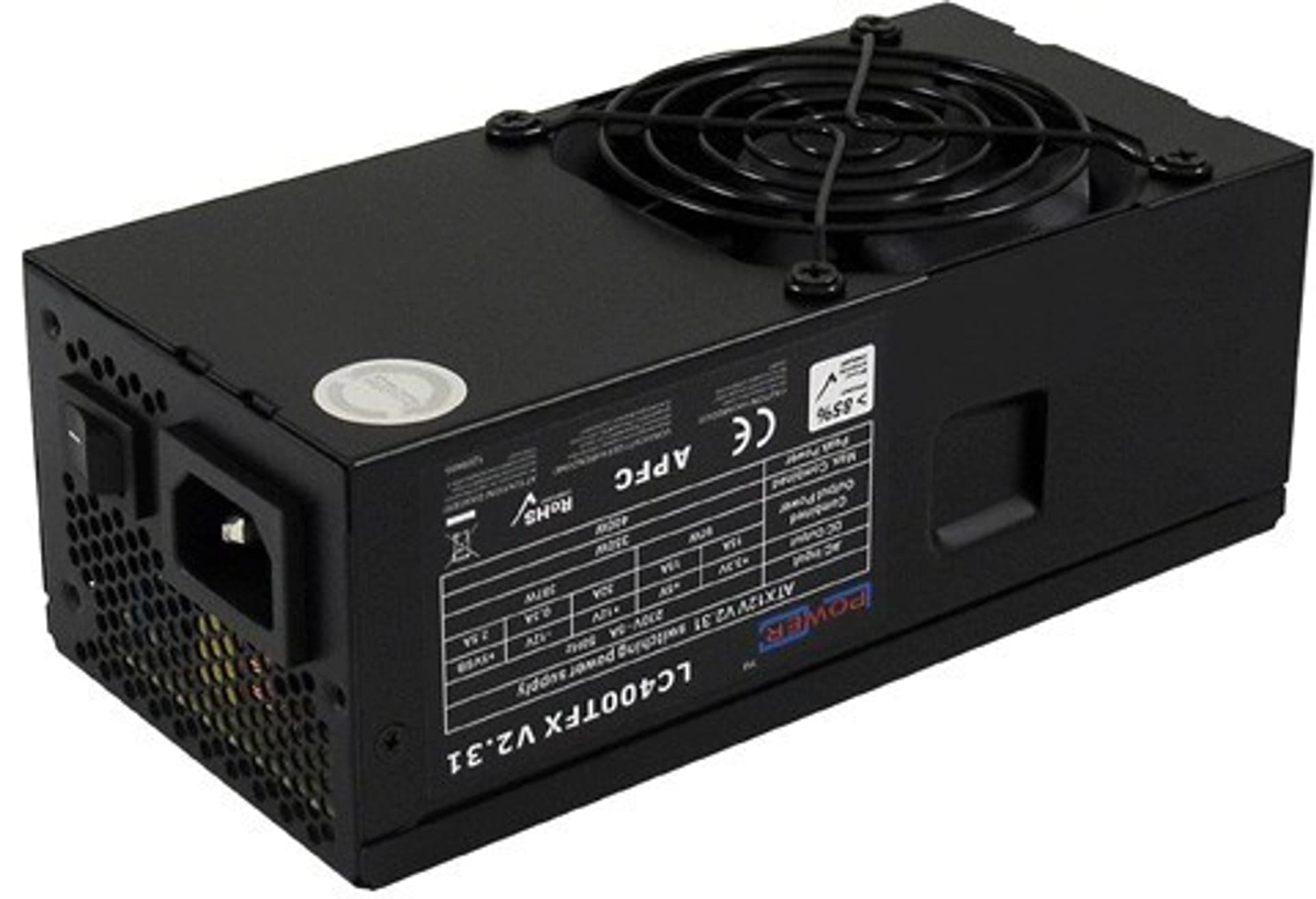 

Zasilacz 350W LC400TFX V2.31 85+ 80MM 2x PCI-e 4x SATA