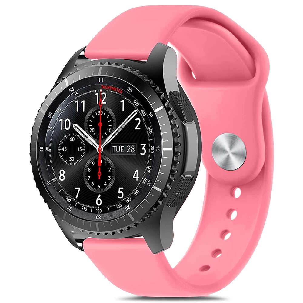 

Pasek uniwersalny Sportowy Alogy Strap do smartwatcha 20mm Pink Sand
