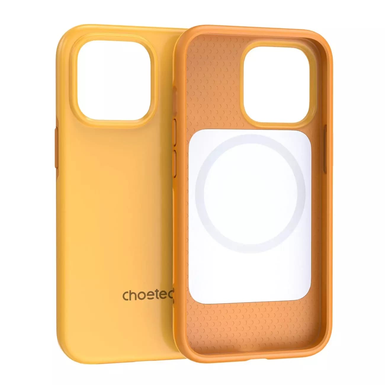 

Choetech MFM Anti-drop case etui Made For MagSafe do iPhone 13 Pro pomarańczowy (PC0113-MFM-YE)