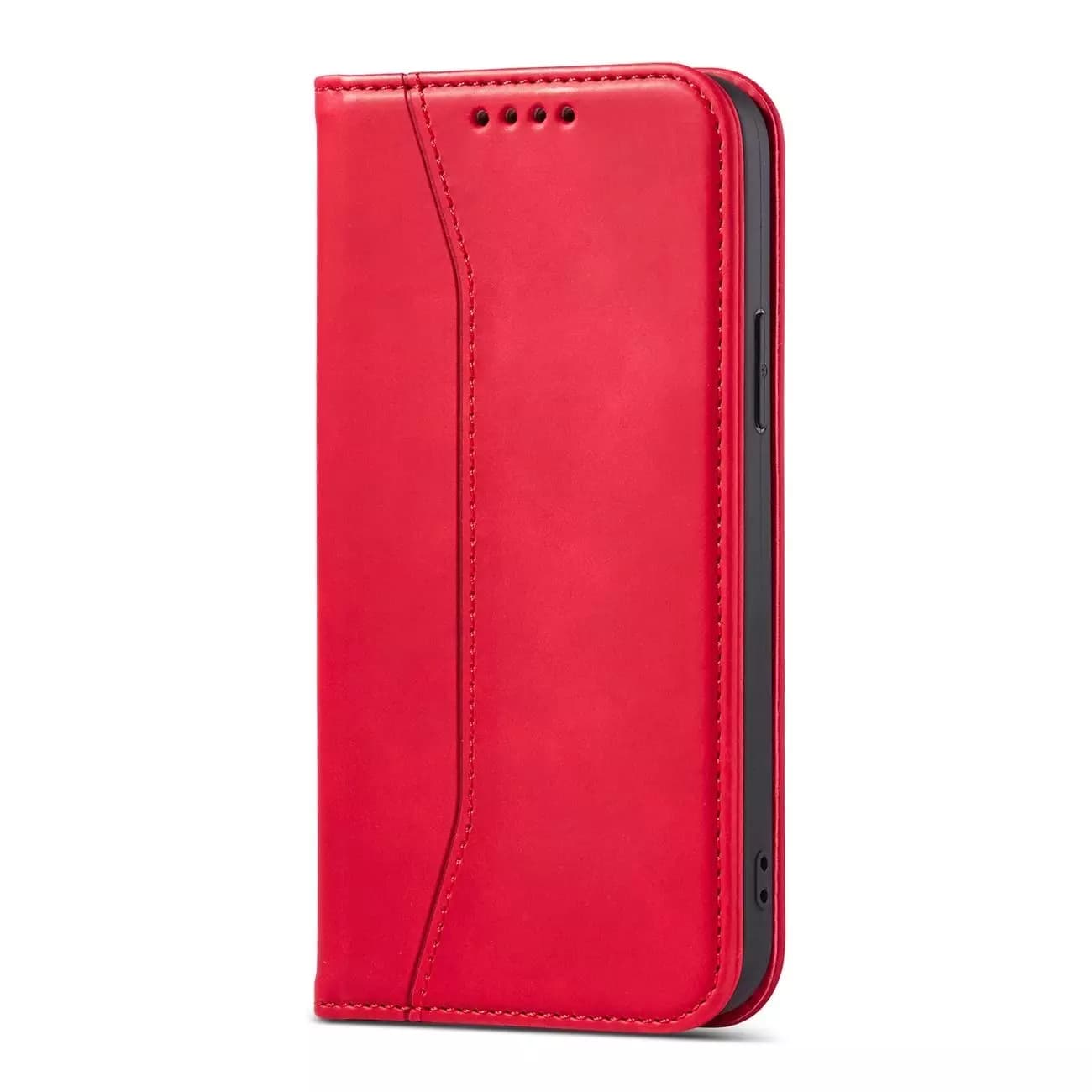 

Magnet Fancy Case etui do iPhone 13 pokrowiec portfel na karty kartę podstawka czerwony