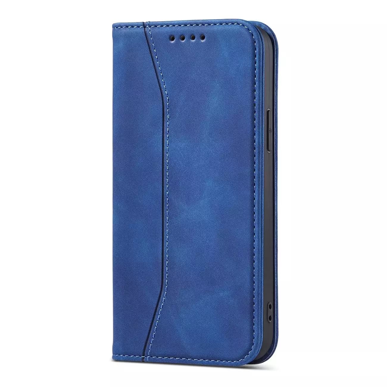 

Magnet Fancy Case etui do iPhone 13 mini pokrowiec portfel na karty kartę podstawka niebieski