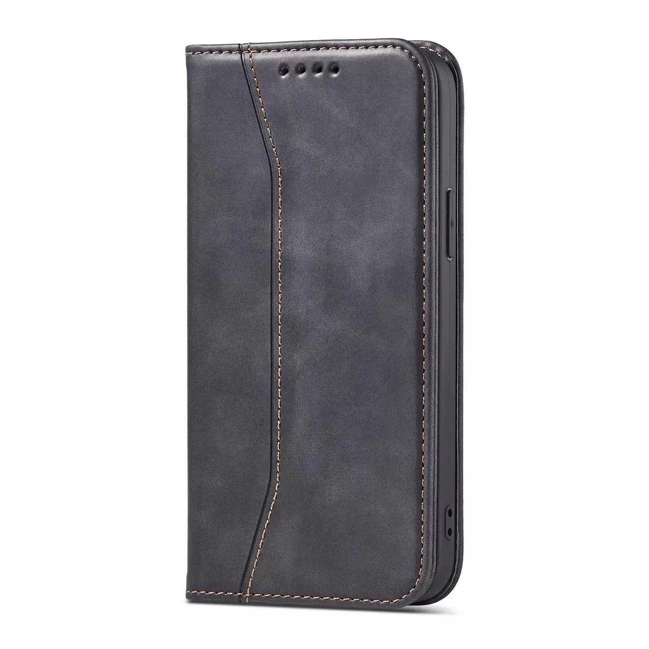 

Magnet Fancy Case etui do iPhone 13 pokrowiec portfel na karty kartę podstawka czarny
