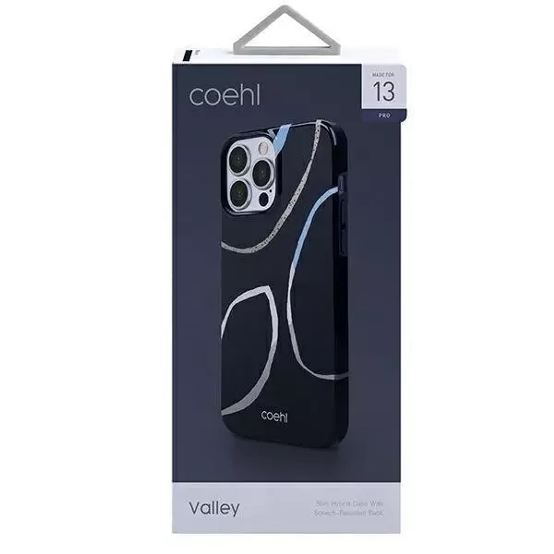 

UNIQ etui Coehl Valley iPhone 13 Pro / 13 6,1" granatowy/deep navy