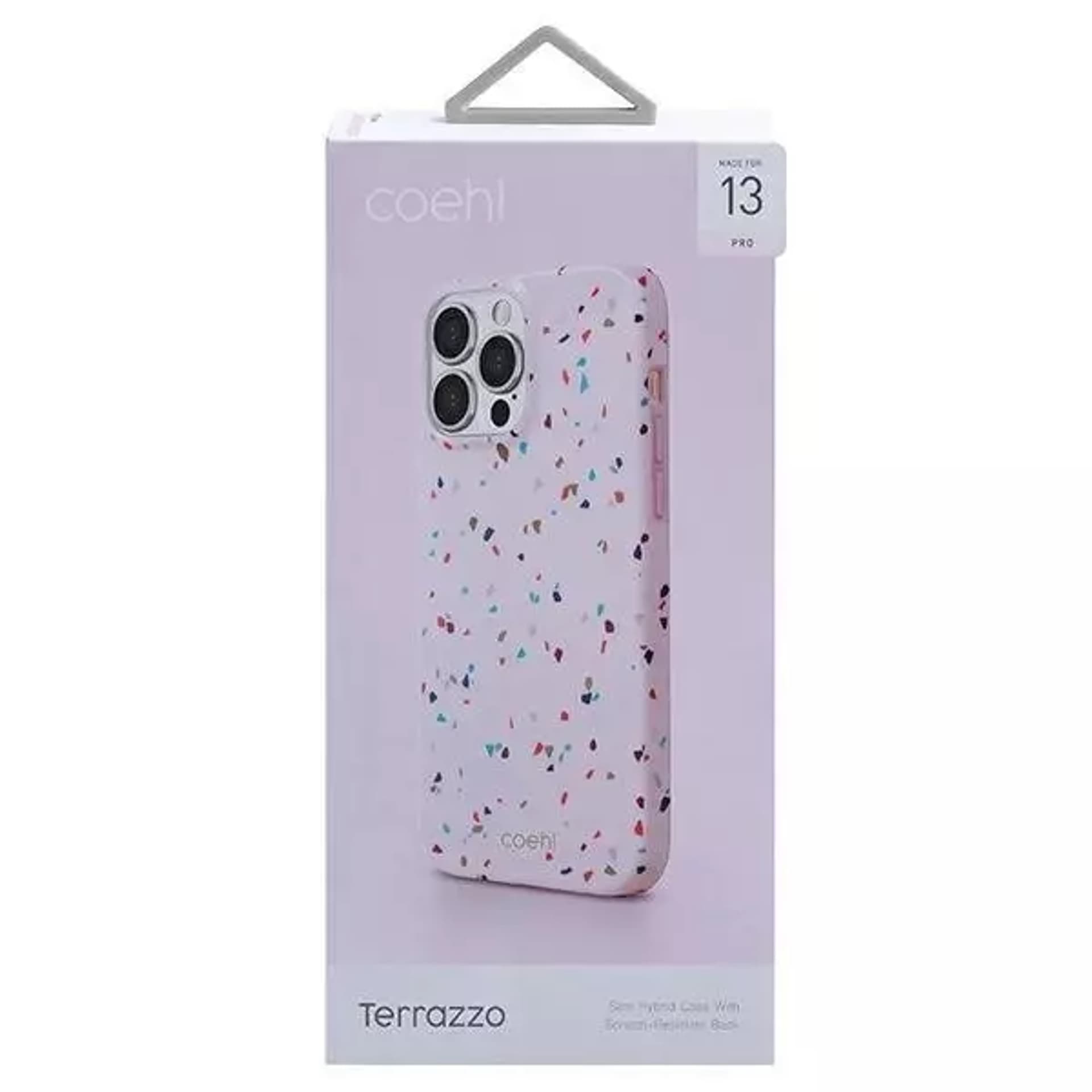 

UNIQ etui Coehl Terrazzo iPhone 13 Pro / 13 6,1" różowy/blush pink