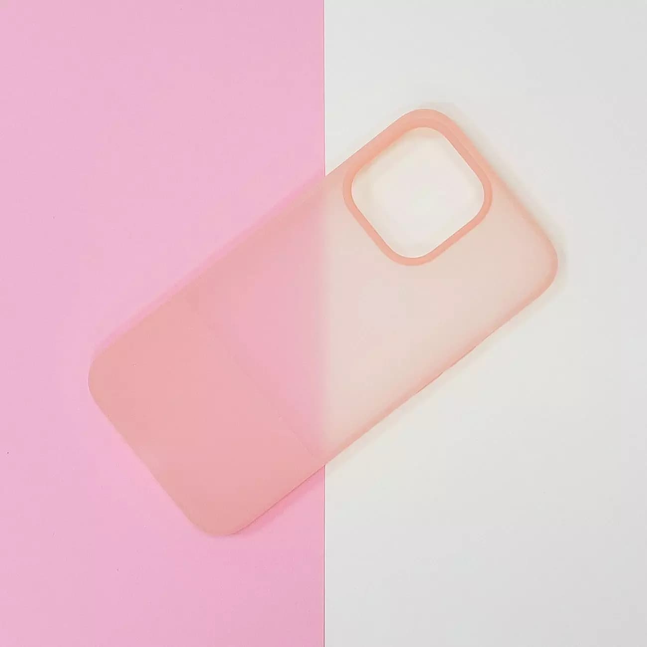 

Kingxbar Plain Series etui pokrowiec do iPhone 13 silikonowa obudowa różowy