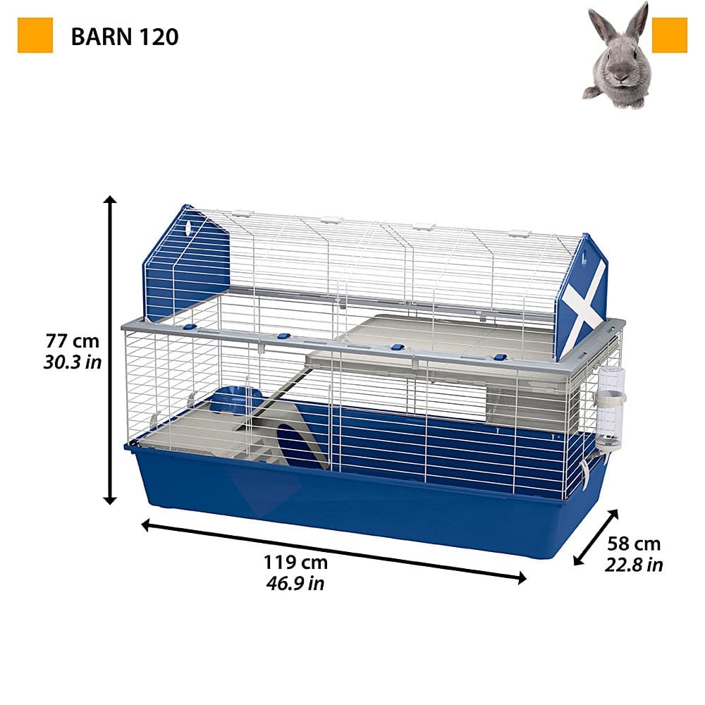 

BARN 120 (x1) - klatka dla królików, X1) - klatka dla królikó