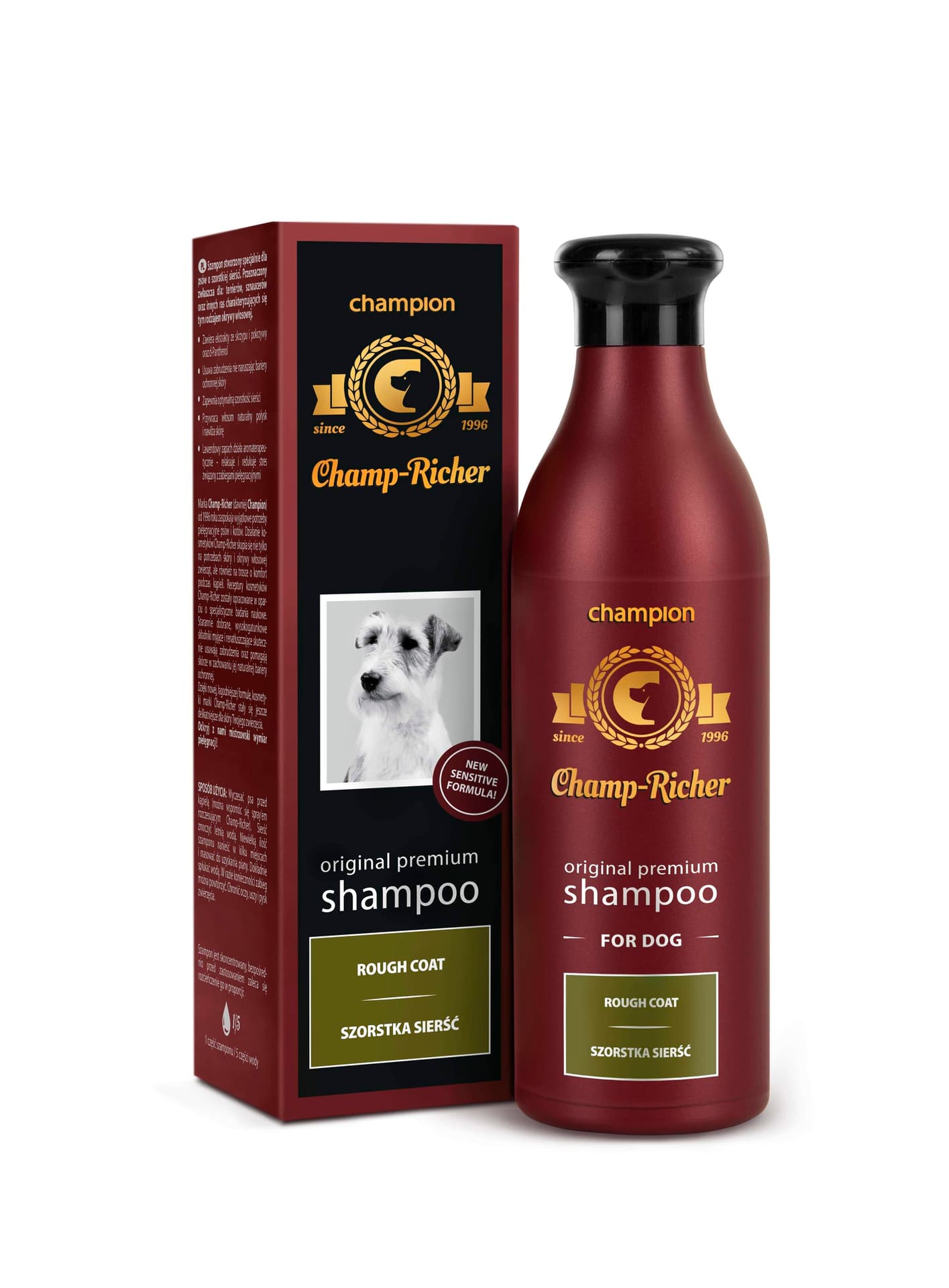 

CHAMP-RICHER (CHAMPION) szampon szorstka sierść 250 ml