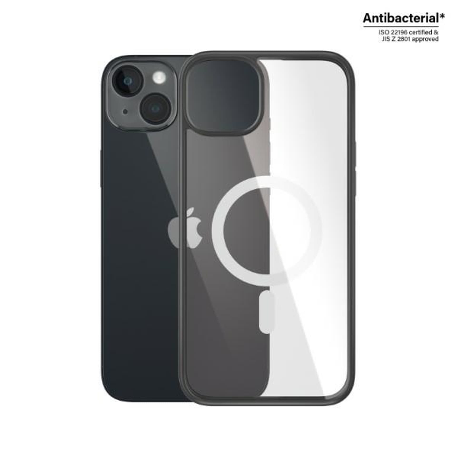 

PanzerGlass ClearCase MagSafe iPhone 14 Plus 6,7" Antibacterial czarny/black 0415