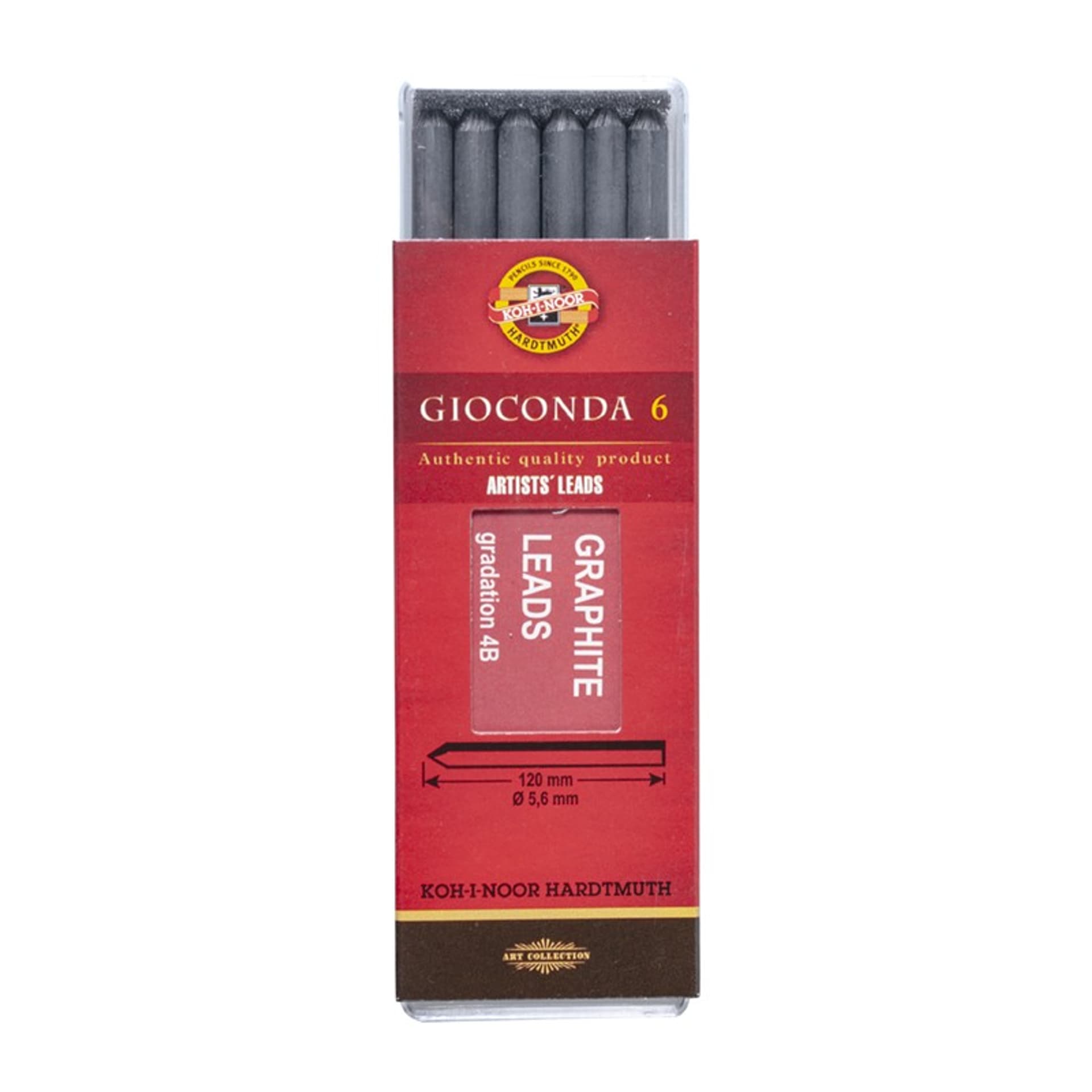 

Grafit 5.6mm 4B do KUBUSIA (6) 4865 KOH-I-NOOR, 6) 4865 koh-i-noo