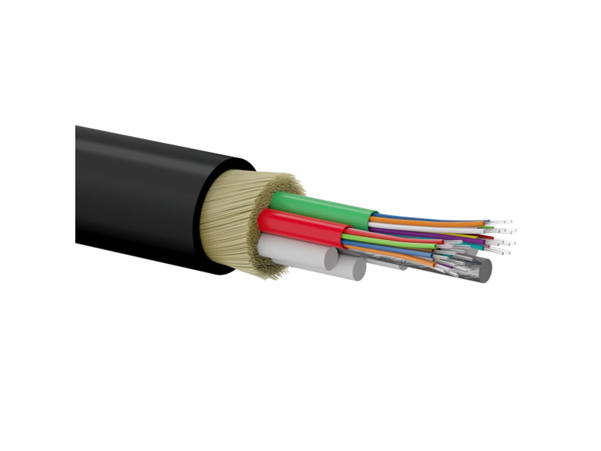 

Kabel światłowodowy OS2 zewnętrzny Z-XOTktsdD SM 24J 9/125 PE ALANTEC - ALANTEC