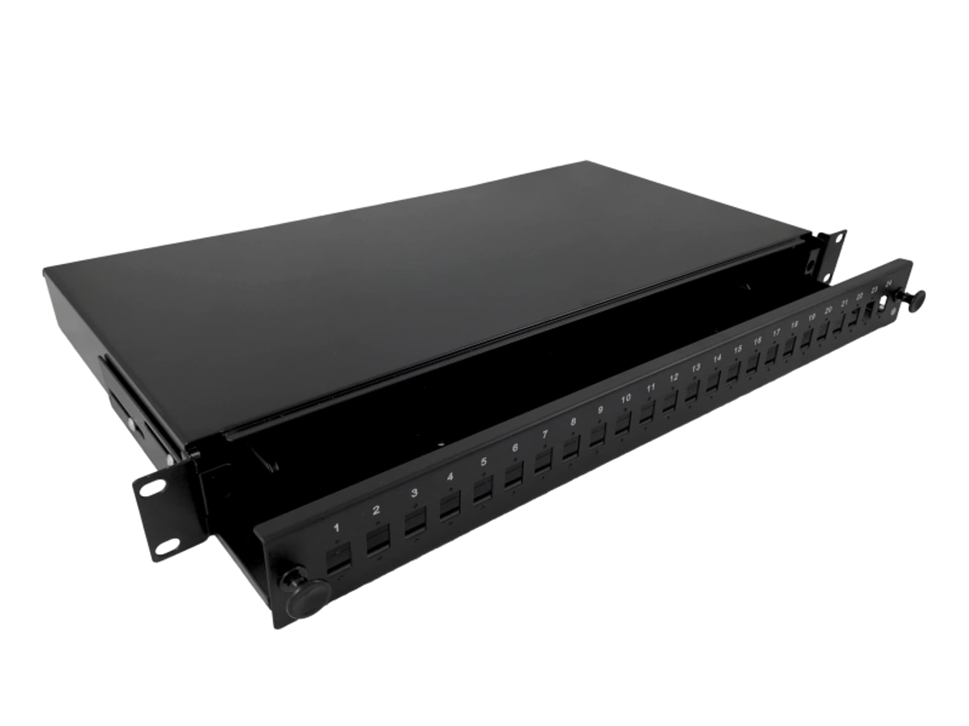 

Przełącznica światłowodowa 24xSC simplex 19" 1U z płytą czołową oraz akcesoriami montażowymi (dławiki, opaski), wysuwalna ALANTEC - ALANTEC, Dławiki/opaski)/wysuwalna alantec - alante
