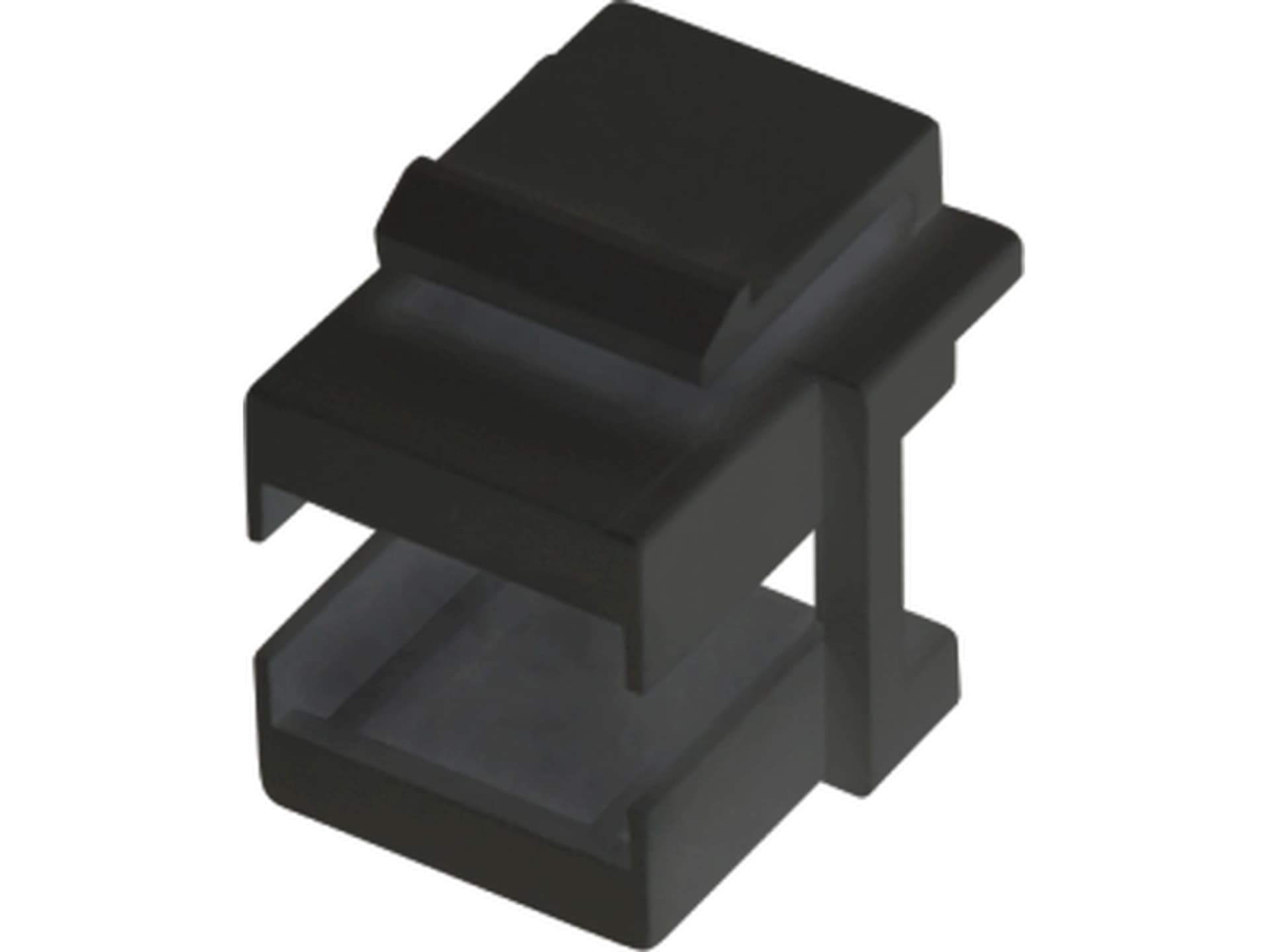 

Adapter mocowania typu keystone pod adapter SC simplex / LC duplex, kolor czarny ALANTEC - ALANTEC