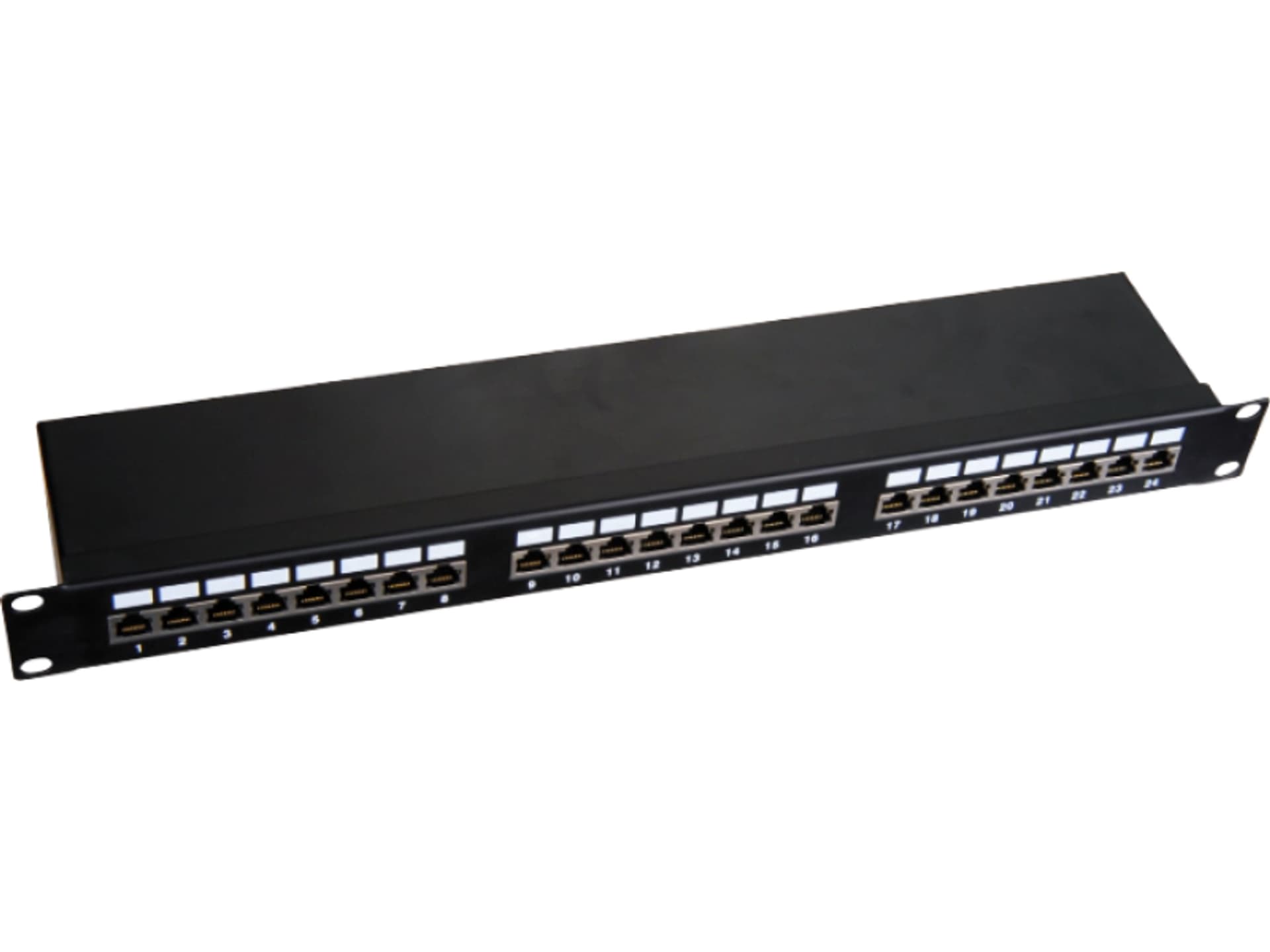 

Patchpanel STP kat.5e 19 cali 1U 24xRJ45 LSA