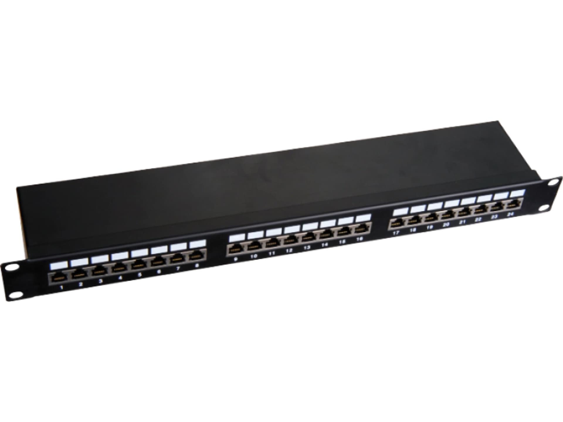 

Patchpanel STP kat.6 19 cali 1U 24xRJ45 LSA