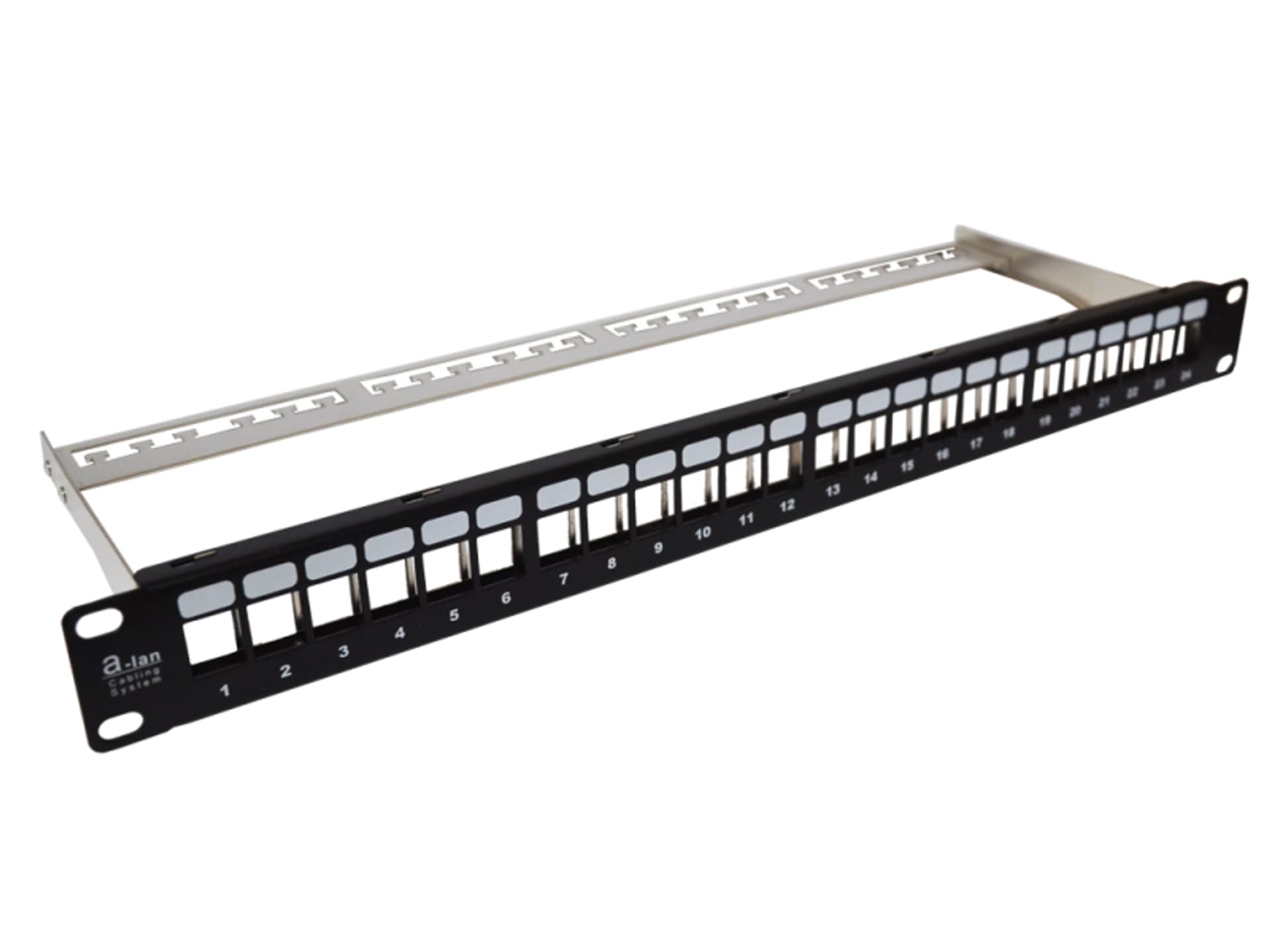 

Patch panel A-LAN PK020 (1U; 19"; 24xRJ-45)