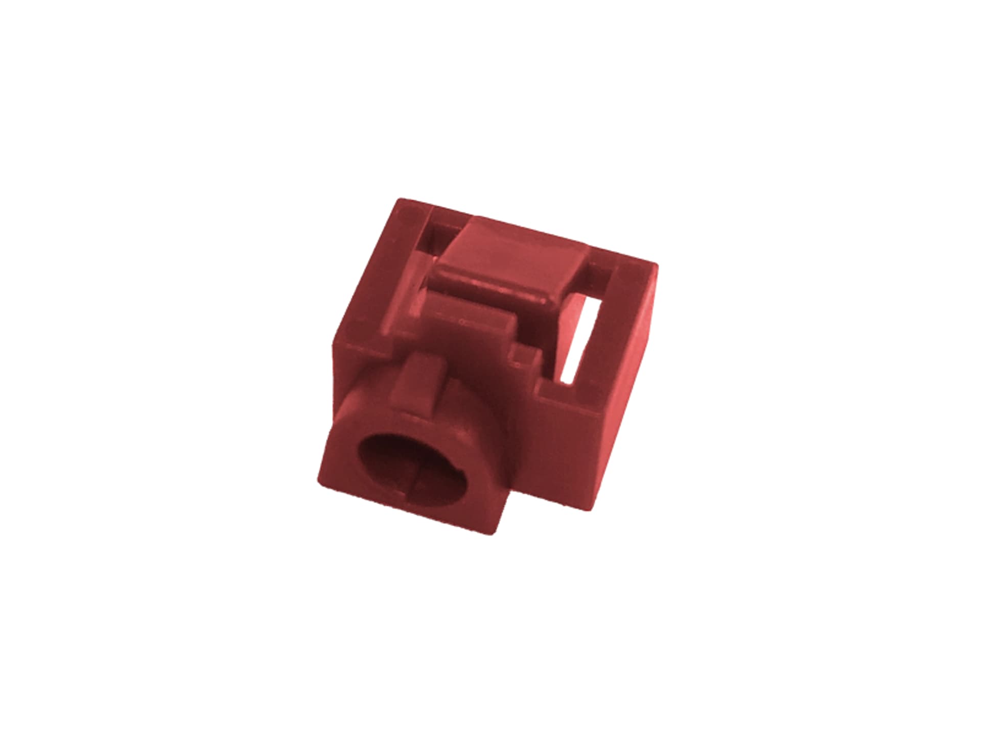 

Blokada gniazda RJ45 przed nieautoryzowanym wpięciem, kolor czerwony ALANTEC - ALANTEC