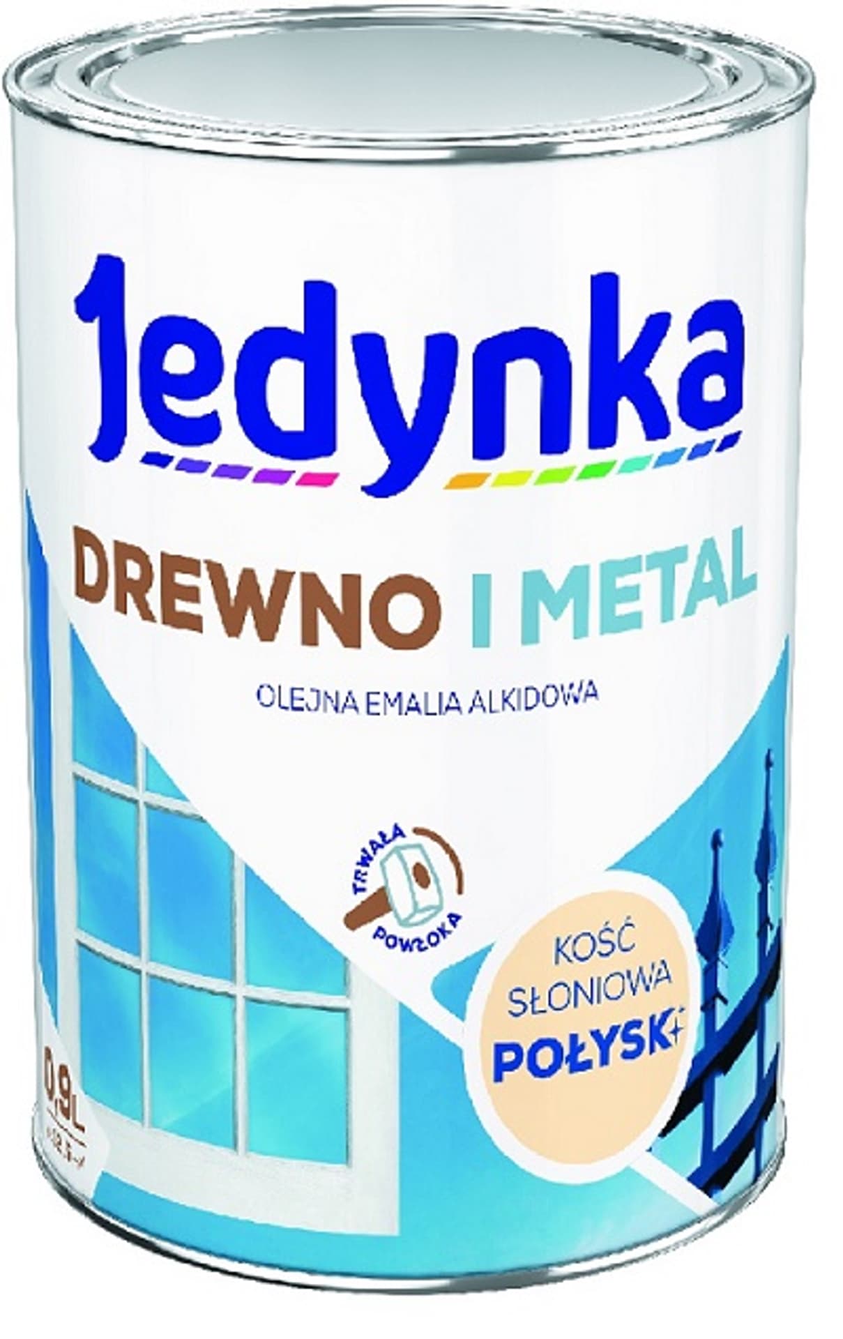

EMALIA ALKIDOWA DO DREWNA I METALU KOŚĆ SŁONIOWA 0,9L