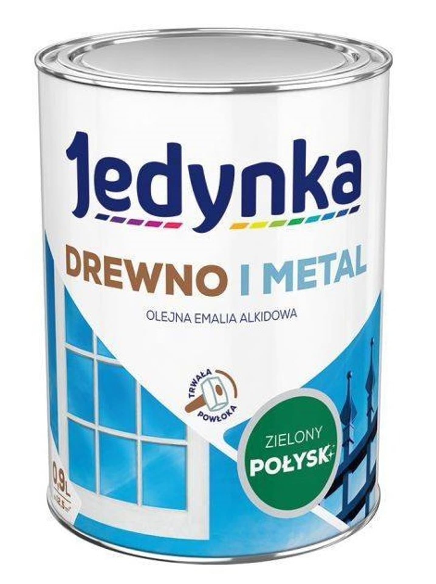 

EMALIA ALKIDOWA DO DREWNA I METALU ZIELONY 0,9L