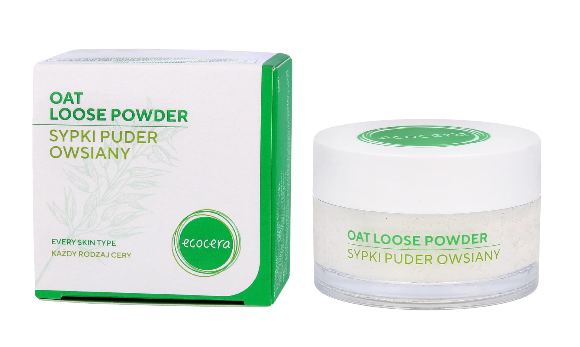 

ECOCERA Puder sypki owsiany do każdego typu cery 10g