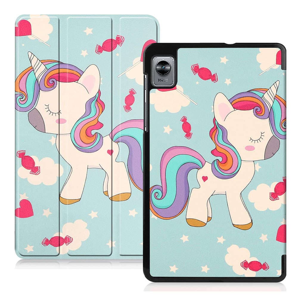 

Etui z klapką obudowa Alogy Book Cover do Realme Pad Mini 8.7 Jednorożec