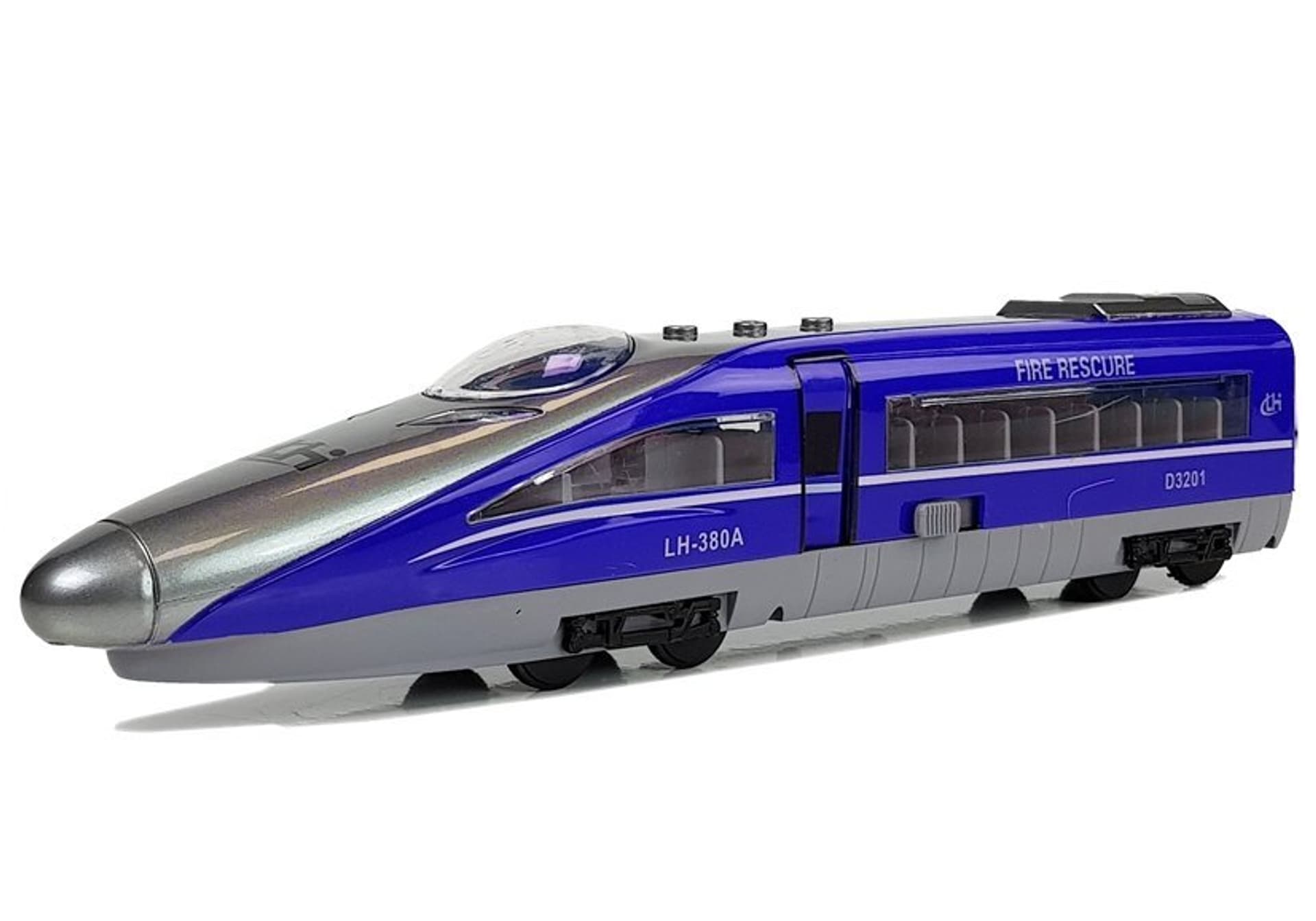 

Pociąg Pendolino z Naciągiem Niebieski z Dźwiękiem i Światłami