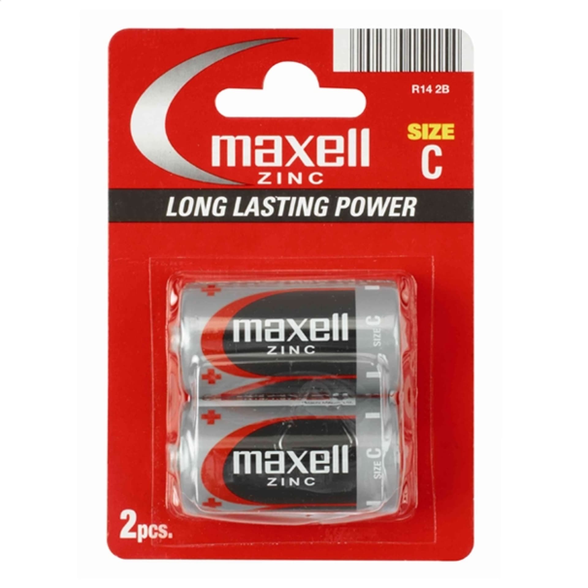 

Baterie R14 1,5V Maxell 2 sztuki