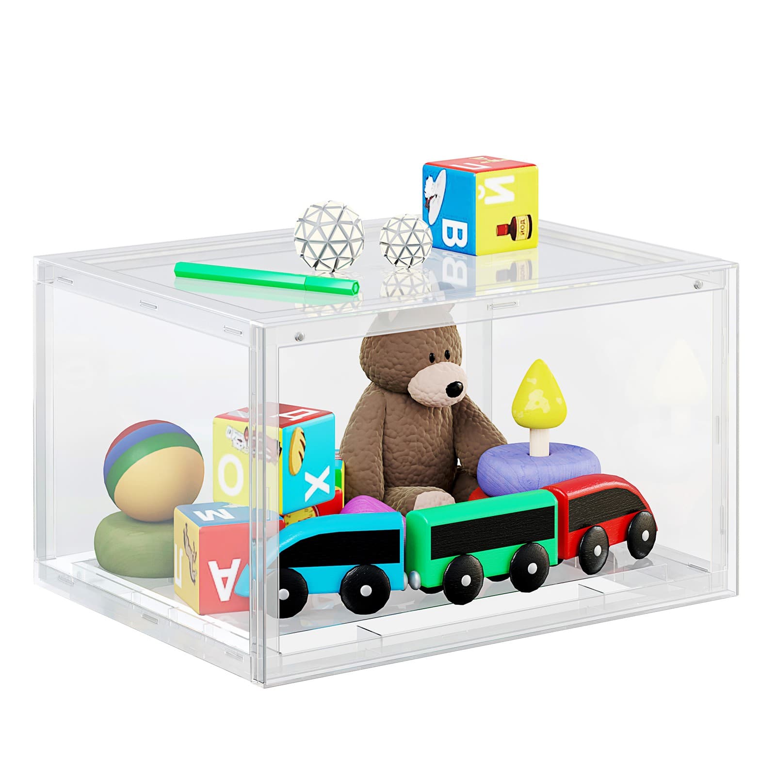 

Organizer na buty lub zabawki 6 pudełek 36 cm