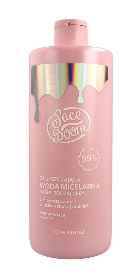 

Bielenda Face Boom Oczyszczająca Woda micelarna - każdy rodzaj cery 500ml