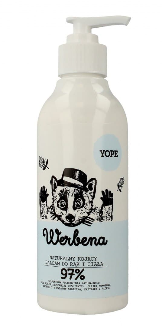 

Yope Balsam do rąk i ciała kojący WERBENA 300ml