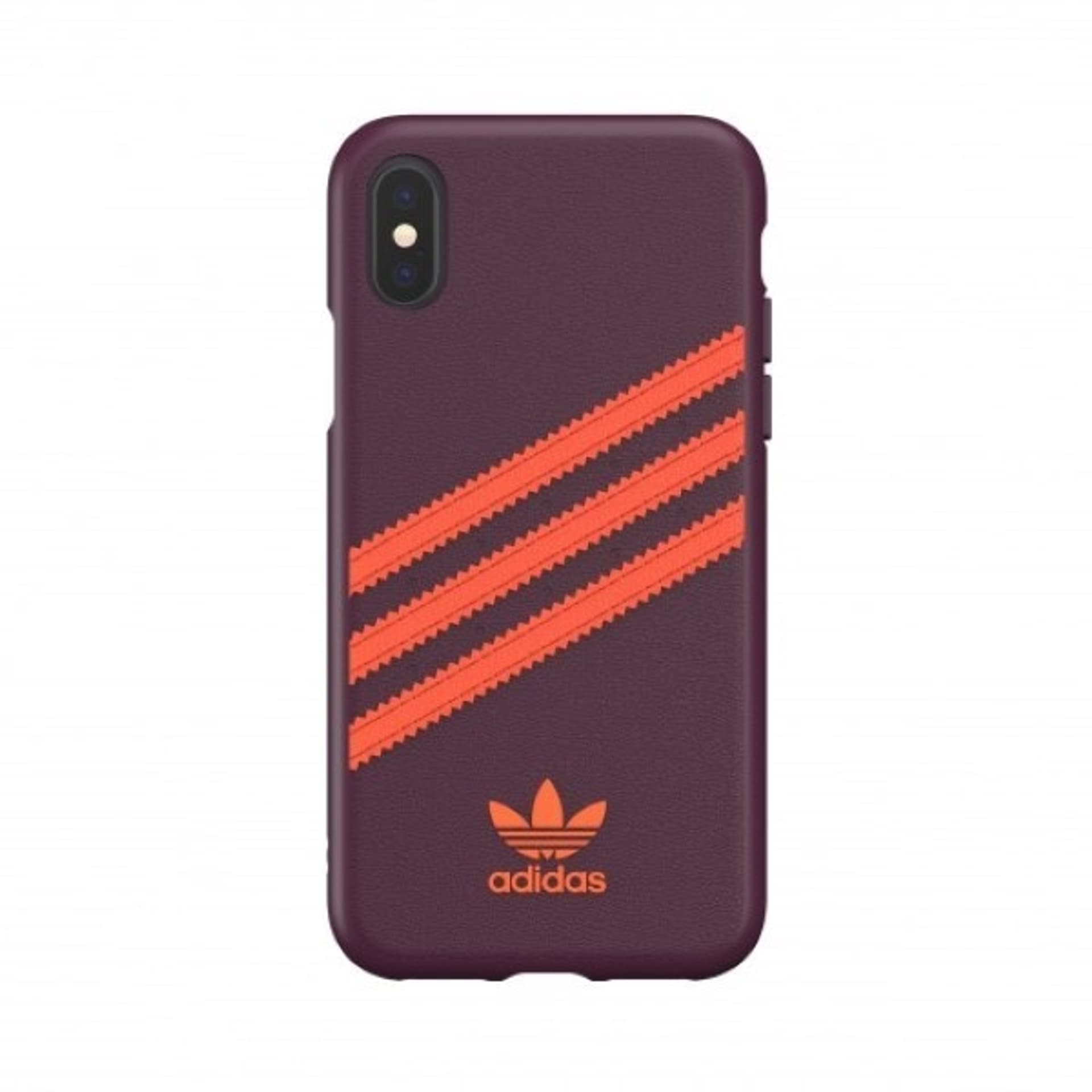 

Adidas OR Moulded PU iPhone X/XS bordowo-pomarańczowy/maroon-orange 40561