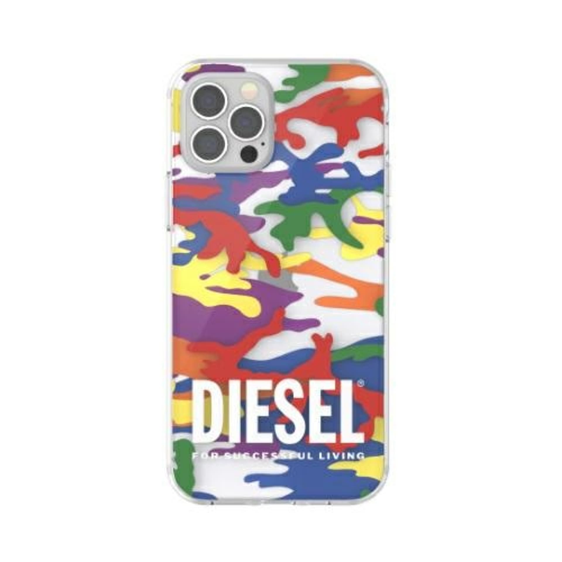 

Diesel Clear Case Pride Camo AOP iPhone 12/12 Pro multikolor/colorful 44332