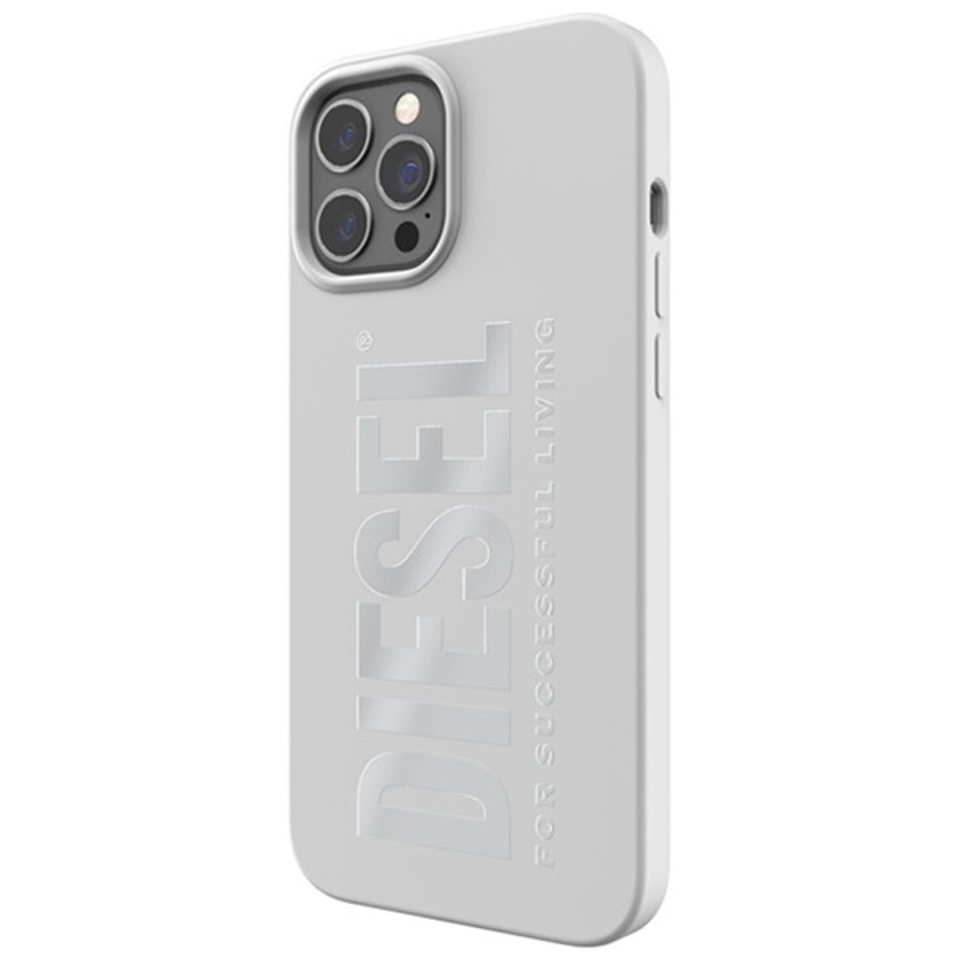 

Diesel Silicone Case iPhone 12 Pro Max biały/white 44283