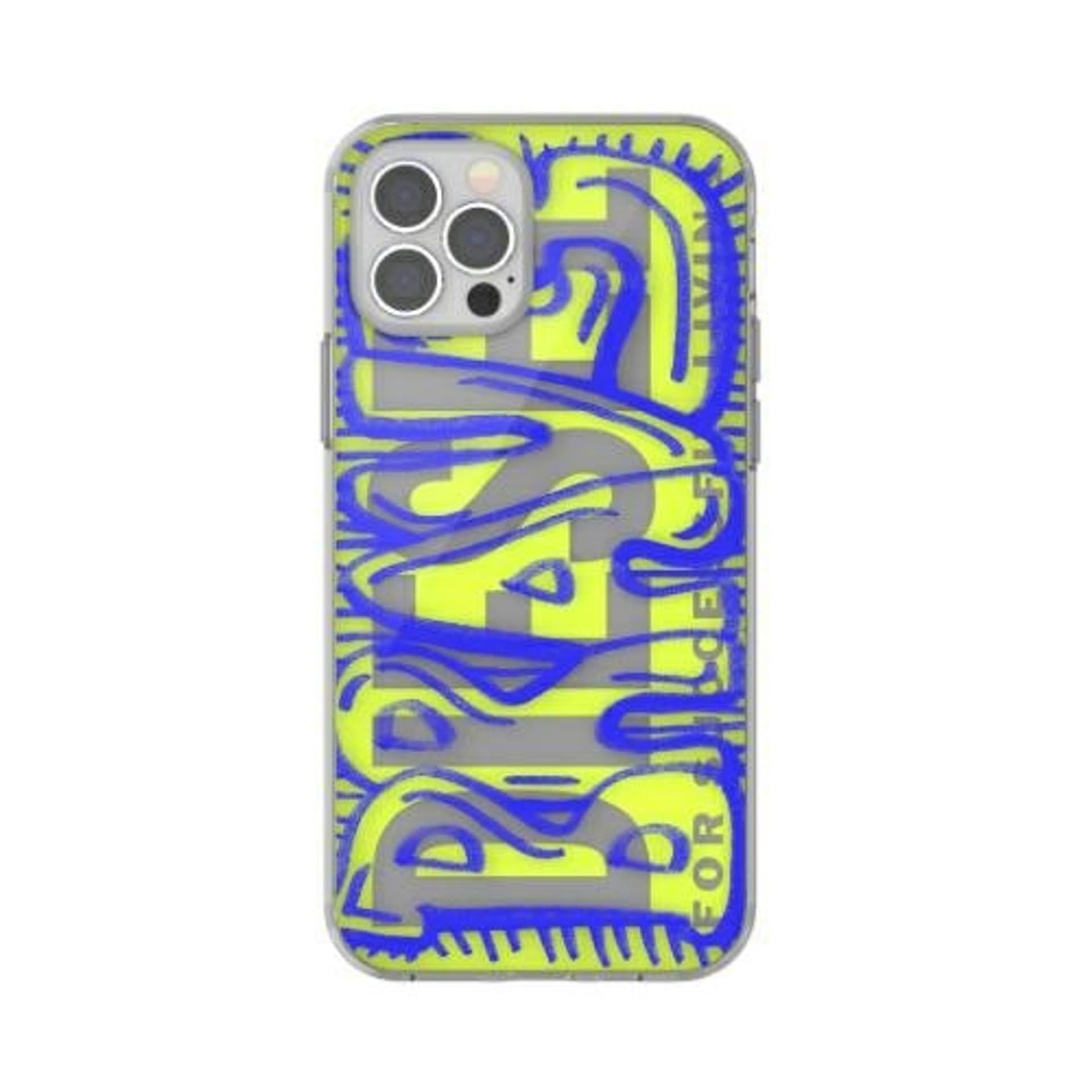 

Diesel Snap Case Clear AOP iPhone 12/12 Pro niebiesko-limonkowy/blue-lime 42564