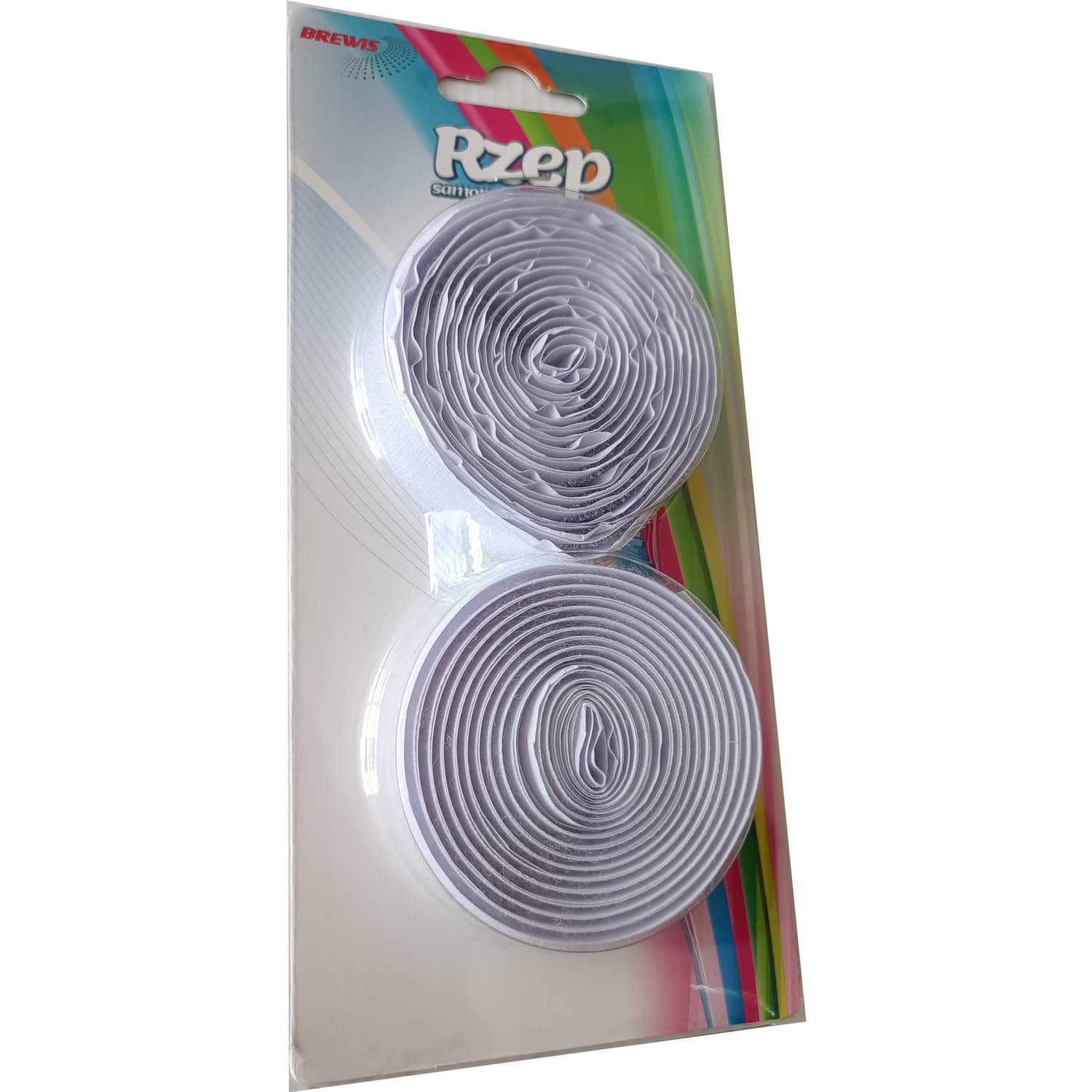 

Rzep samoprzylepny biały 1,6cm x 2m (2 szt.) RZS 2 BREWIS, 2 szt.) rzs 2 brewi