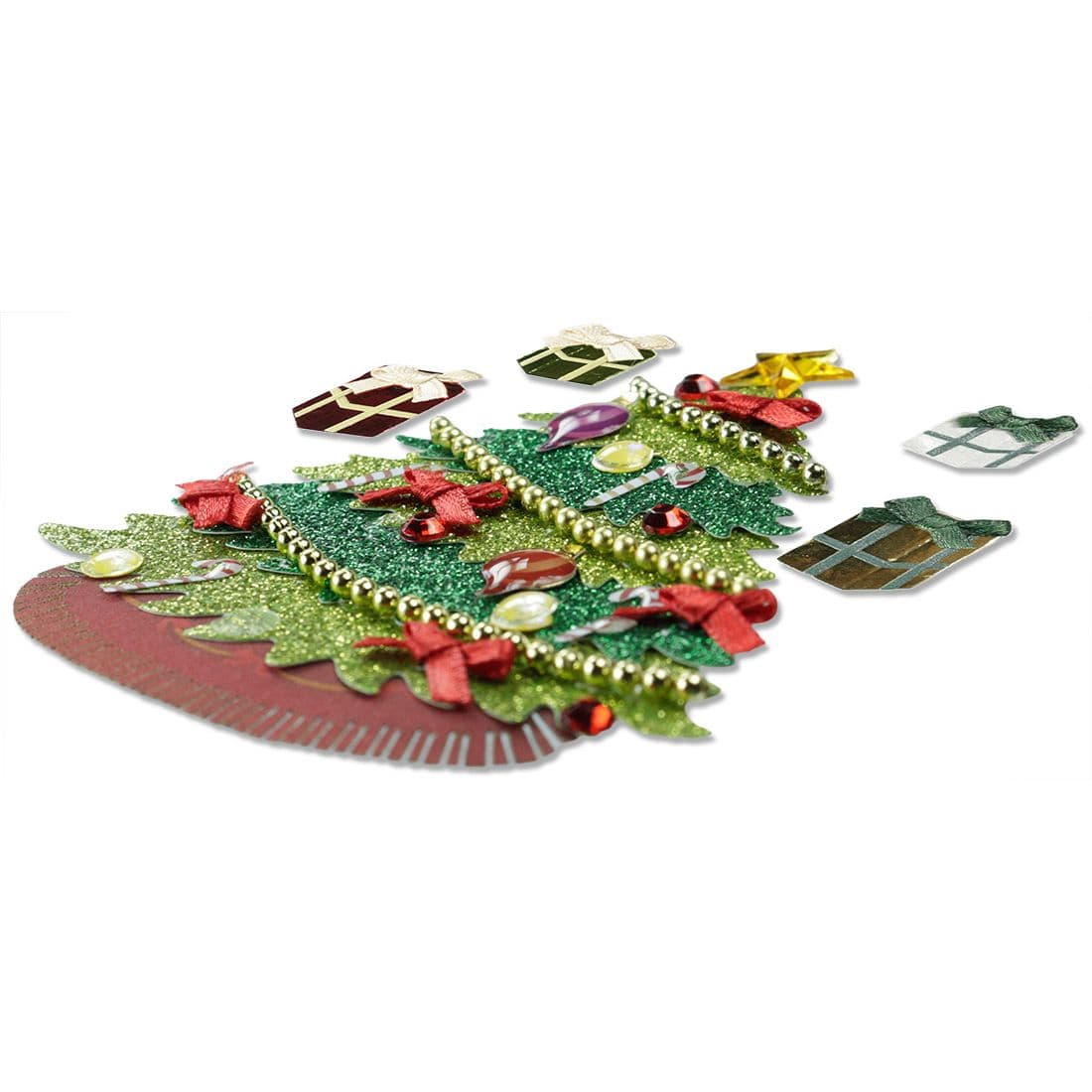 

Naklejki świąteczne 3D choinka, prezenty 414507 TITANUM