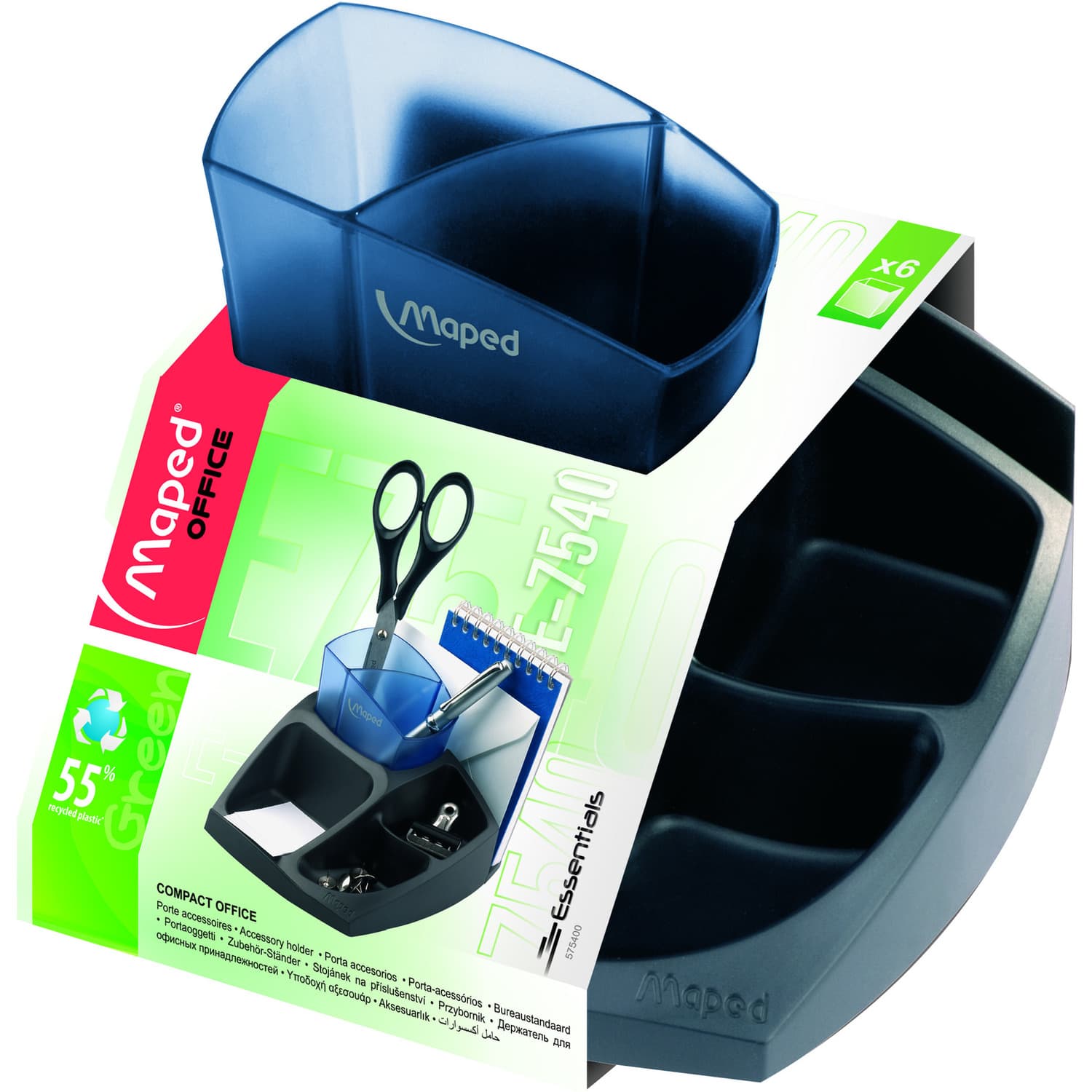 

Przybornik na biurko MAPED COMPACT 575400