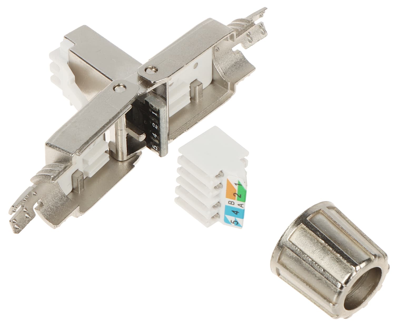 

WTYK MODULARNY EKRANOWANY RJ45/FTP8-HAND